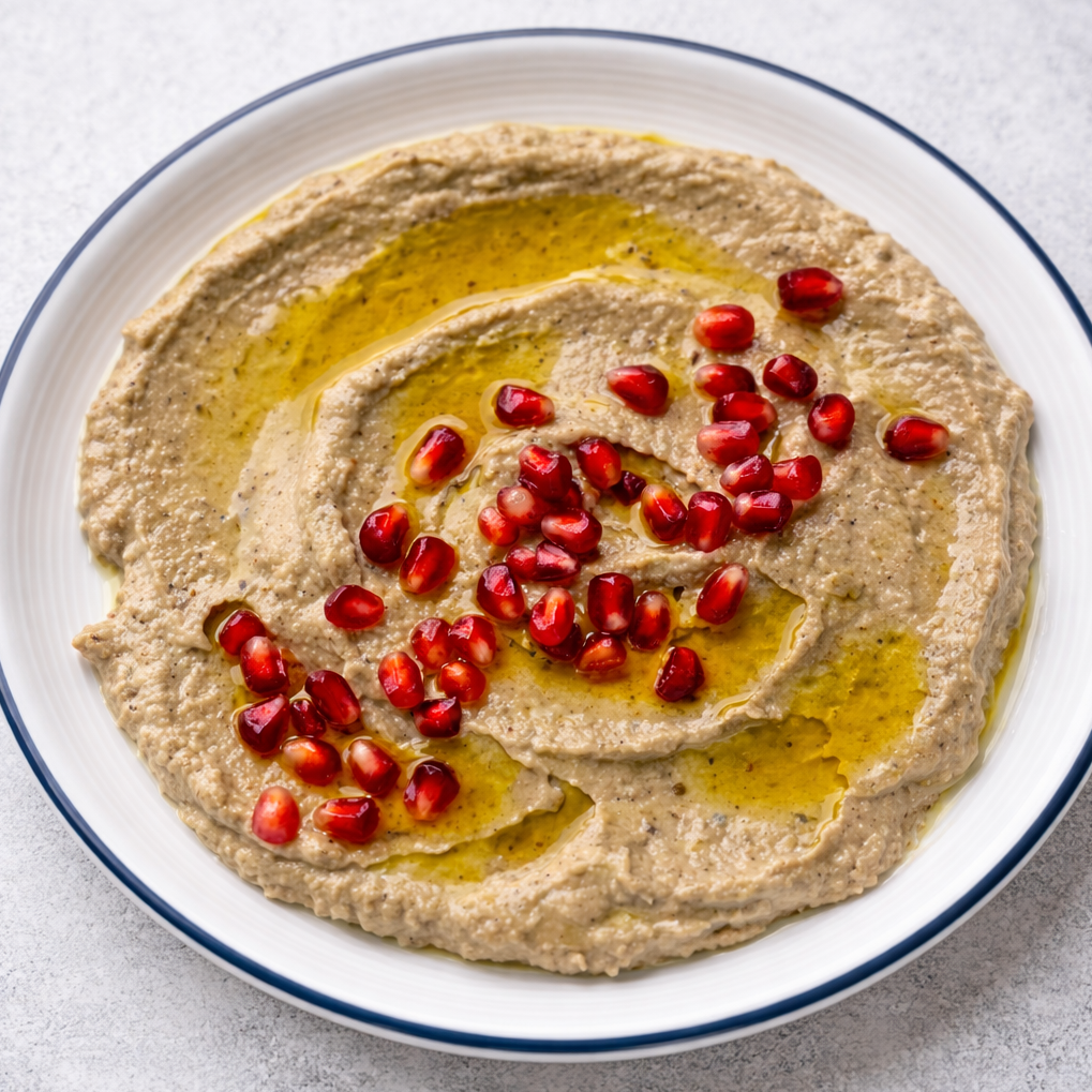 Baba Ganoush - Orientalischer Auberginen-Dip
