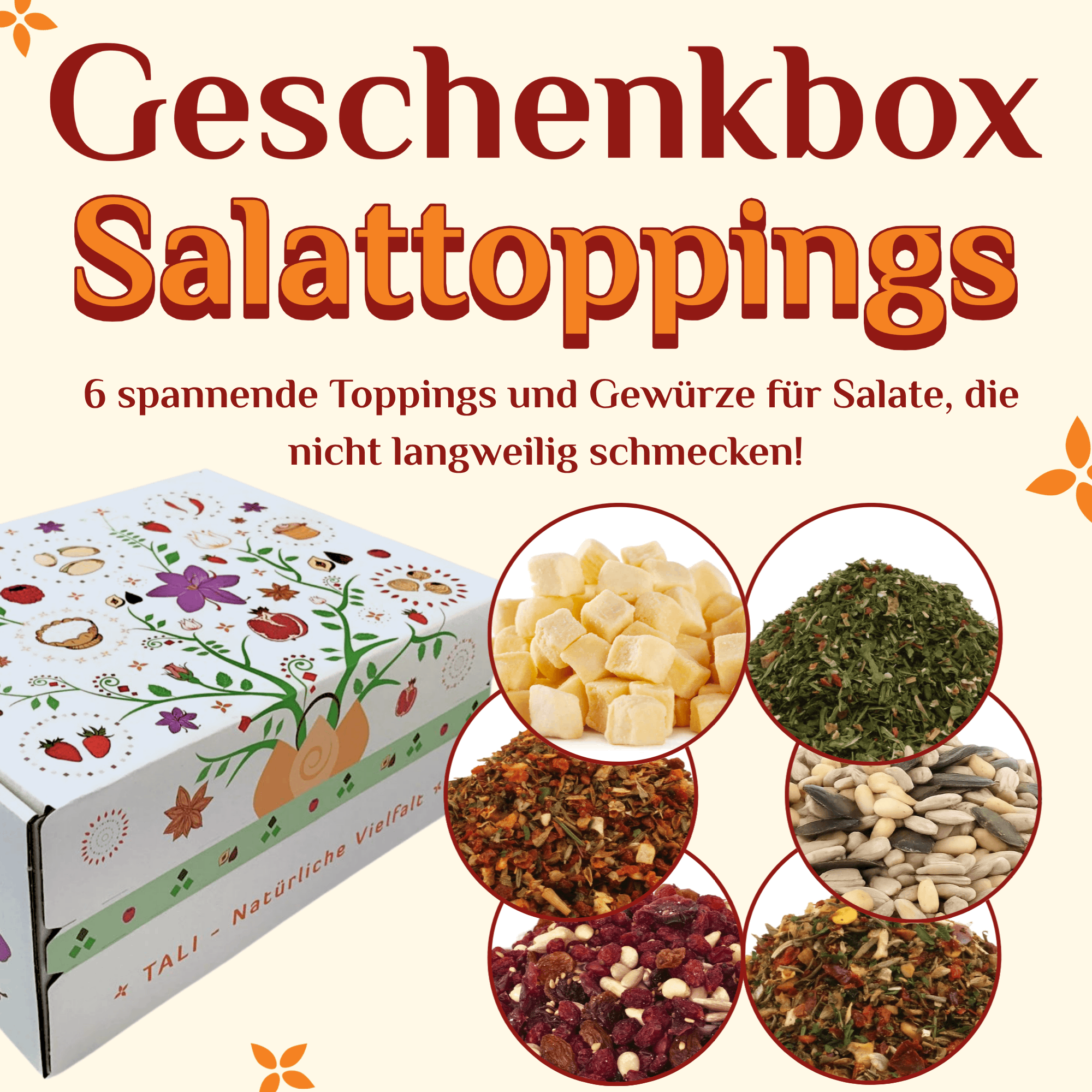 Geschenkbox "Salat-Toppings"
