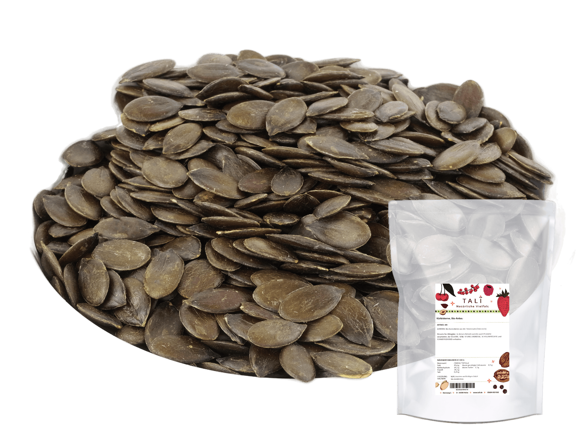 Kürbiskerne, Bio-Anbau 500 g