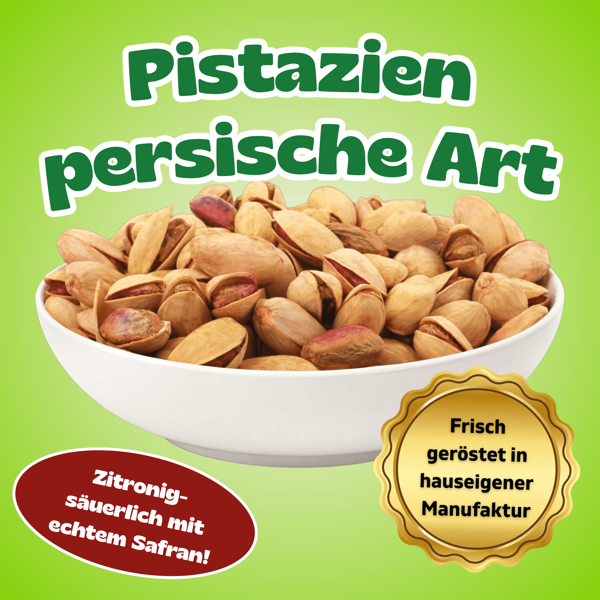 Pistazien nach persischer Art geröstet 500 g