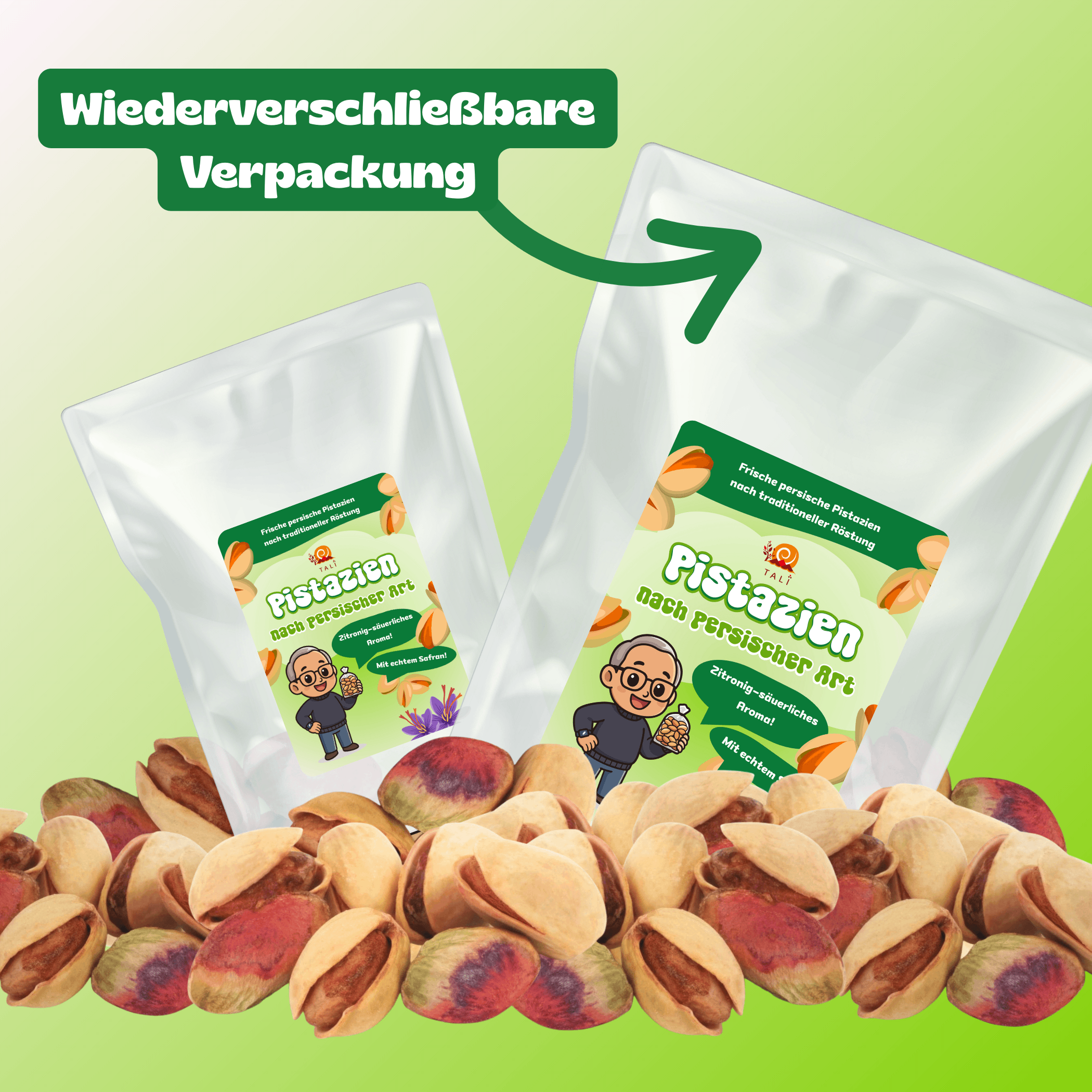 Pistazien nach persischer Art geröstet 500 g