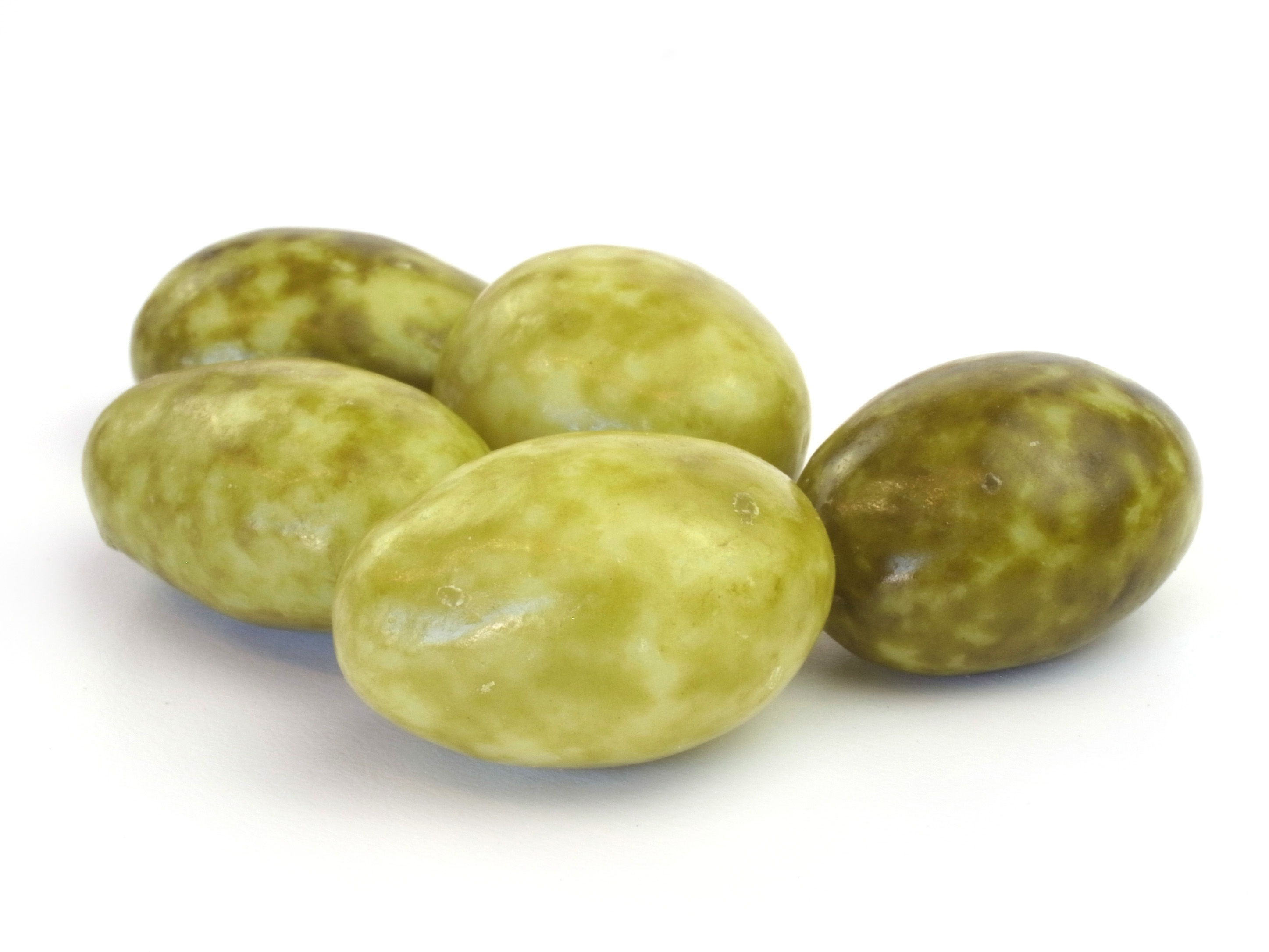 Mandelkerne "Matcha Grüner Tee" mit weißer Schokolade 100 g