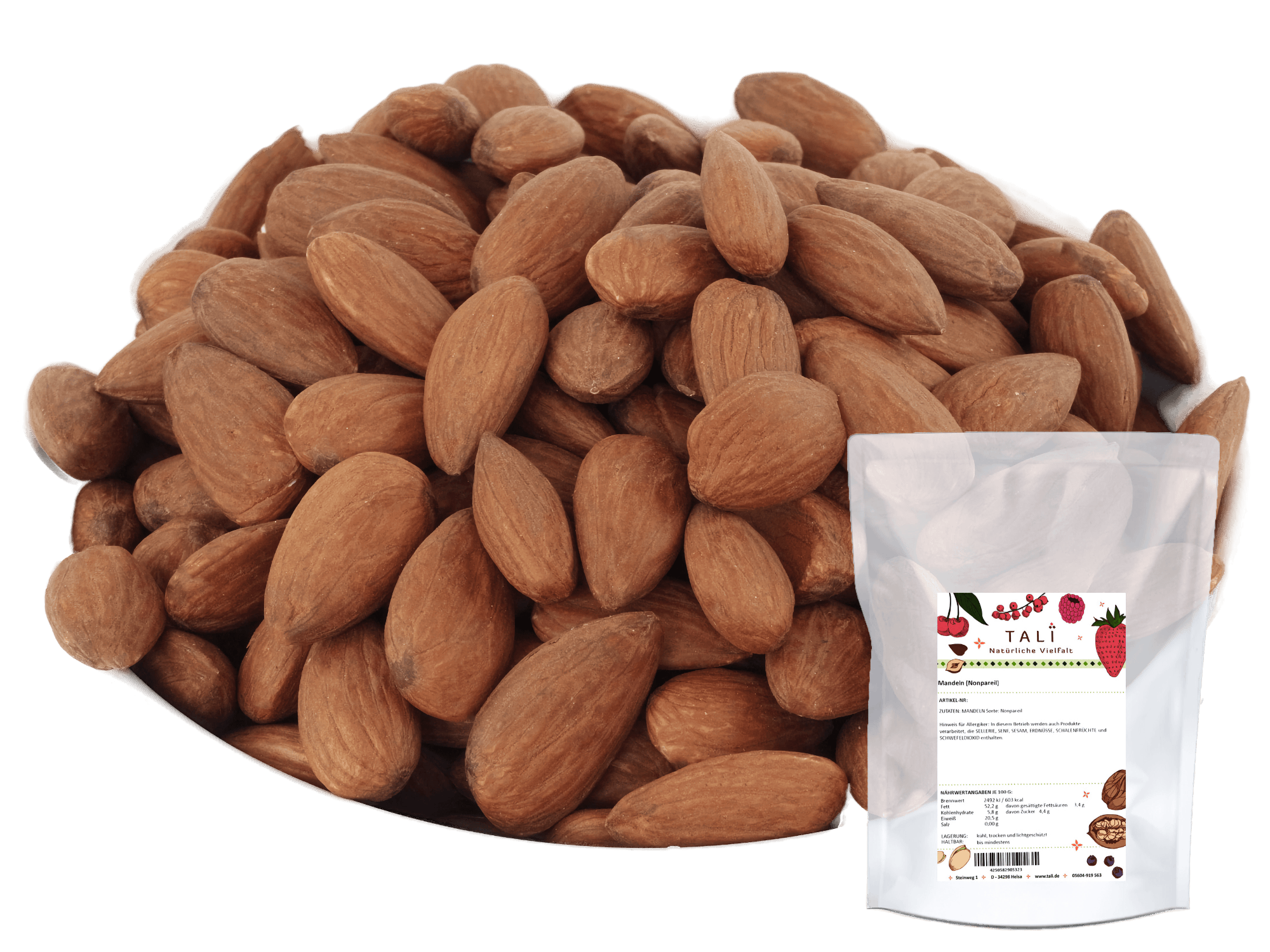 Mandeln (Nonpareil) 500 g