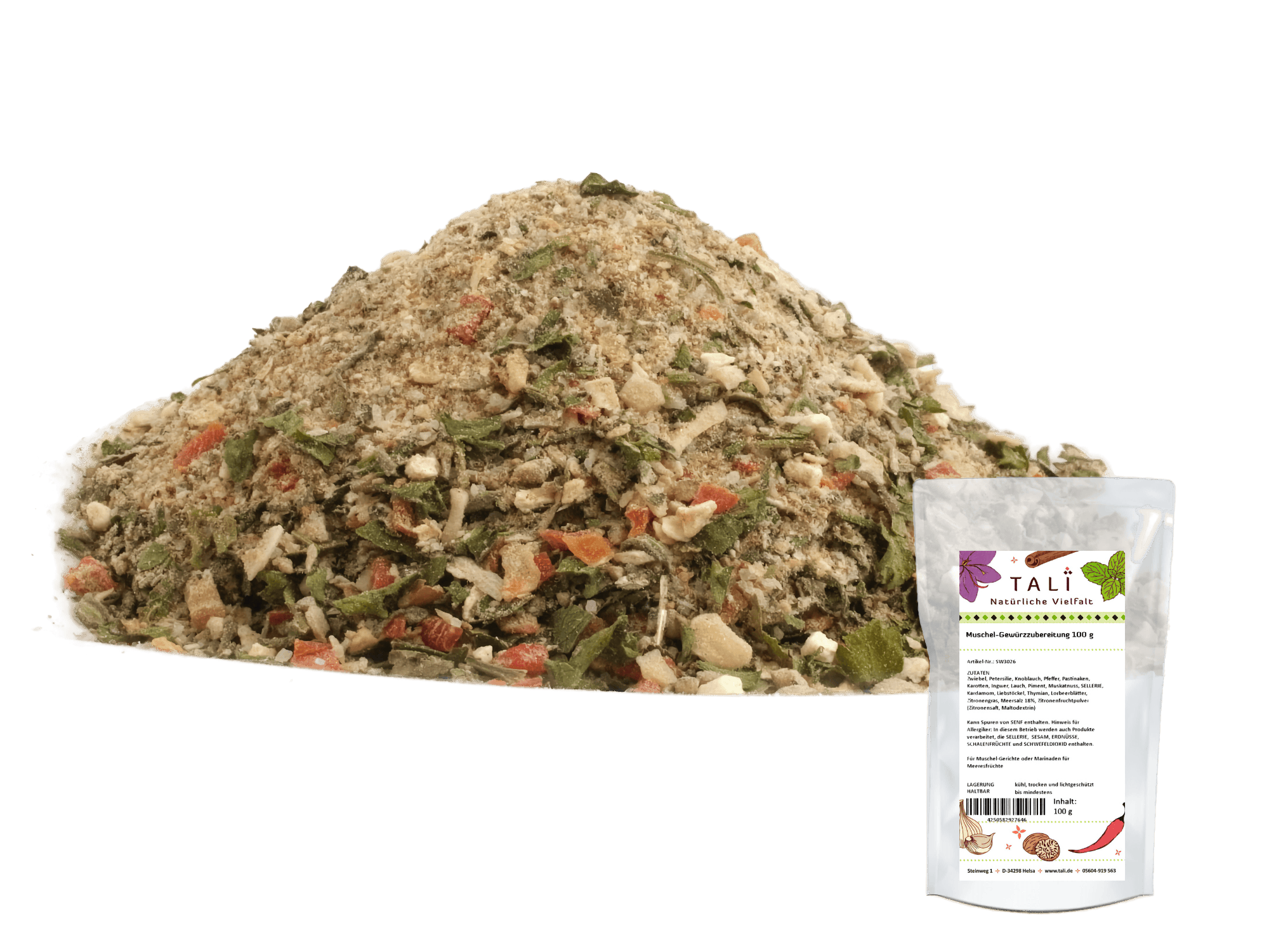 Muschel-Gewürzzubereitung 100 g