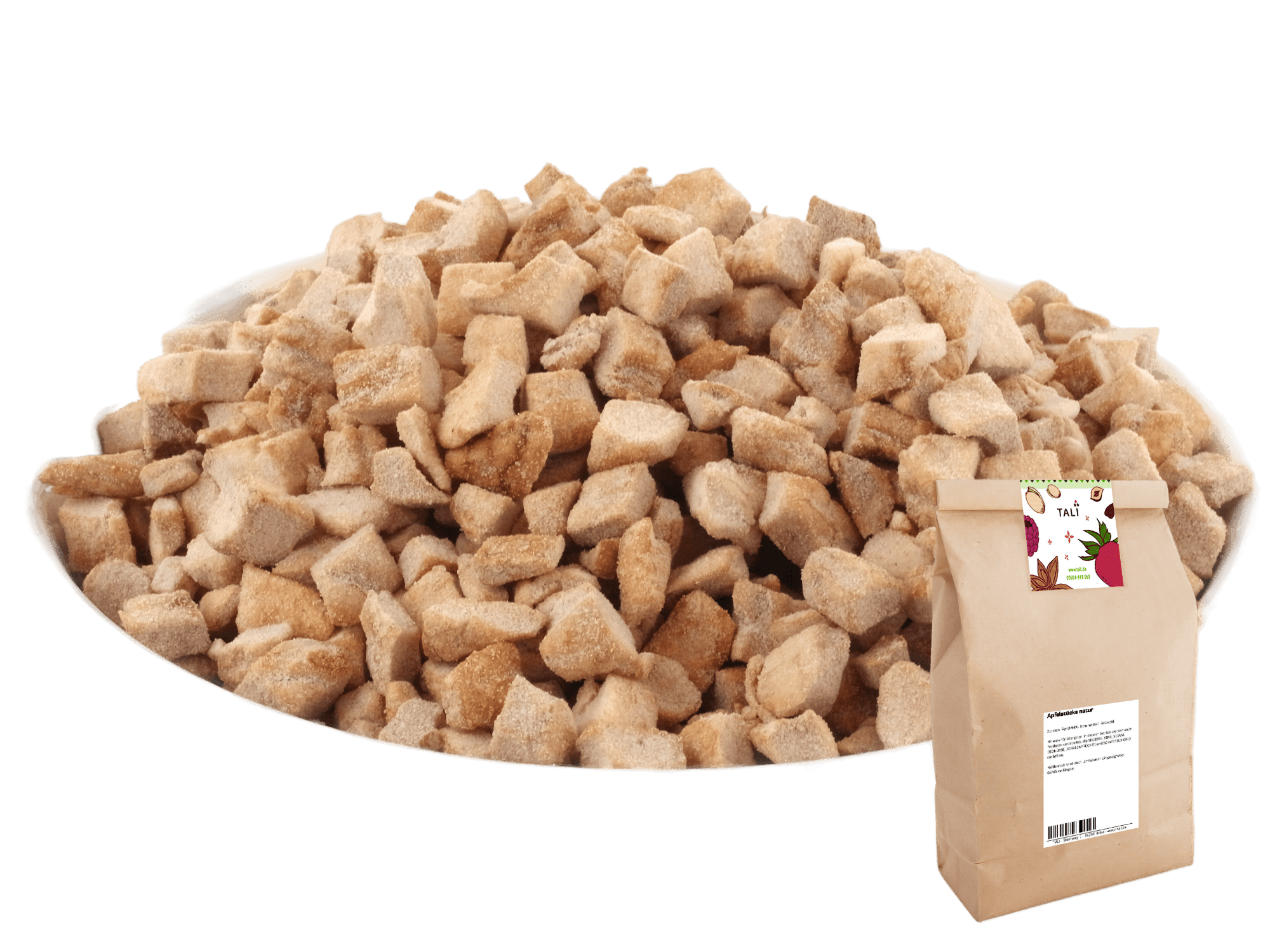 Apfelstücke natur 100 g