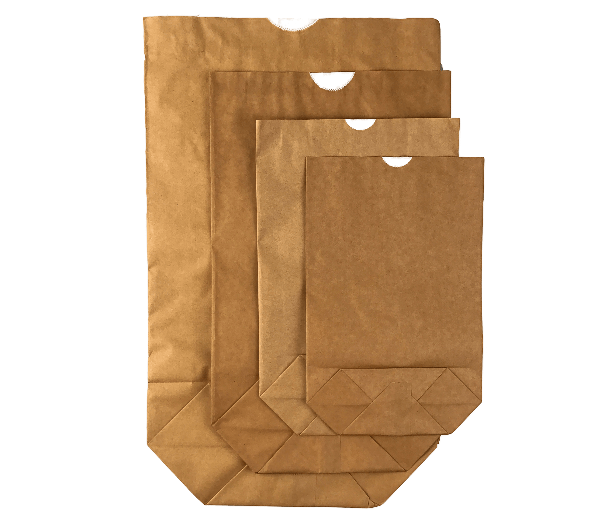 Papier-Bodenbeutel zweilagig 20 x 29 cm