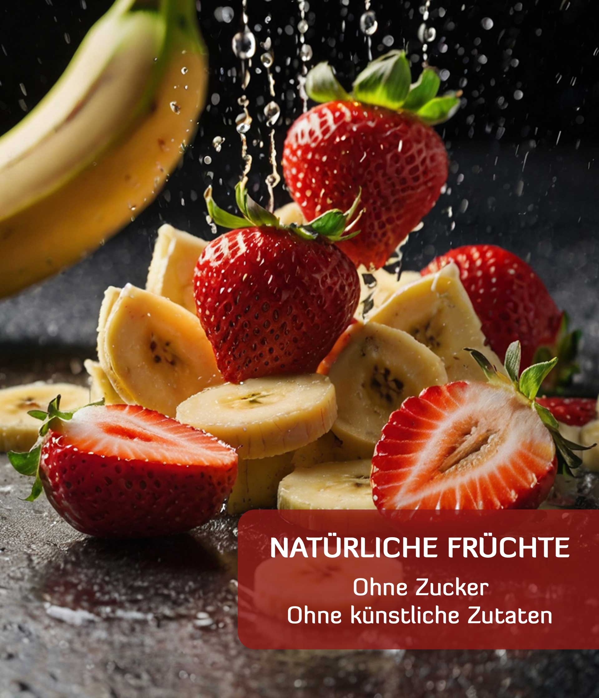 Erdbeer-Banane-Mix 200 g