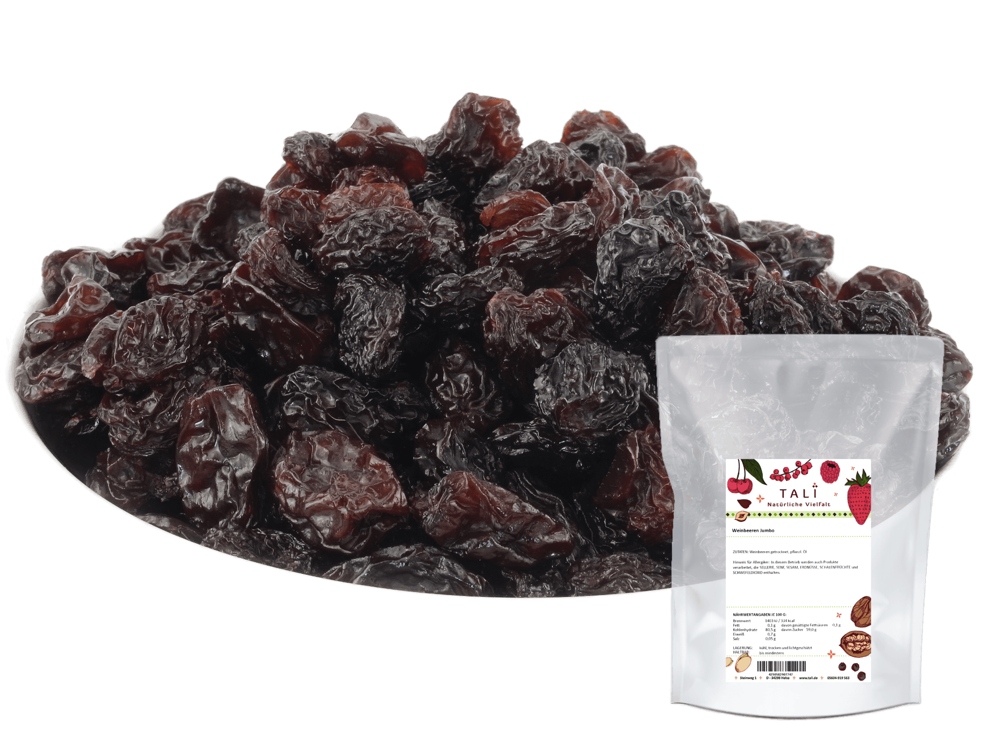 Weinbeeren Jumbo 1000 g