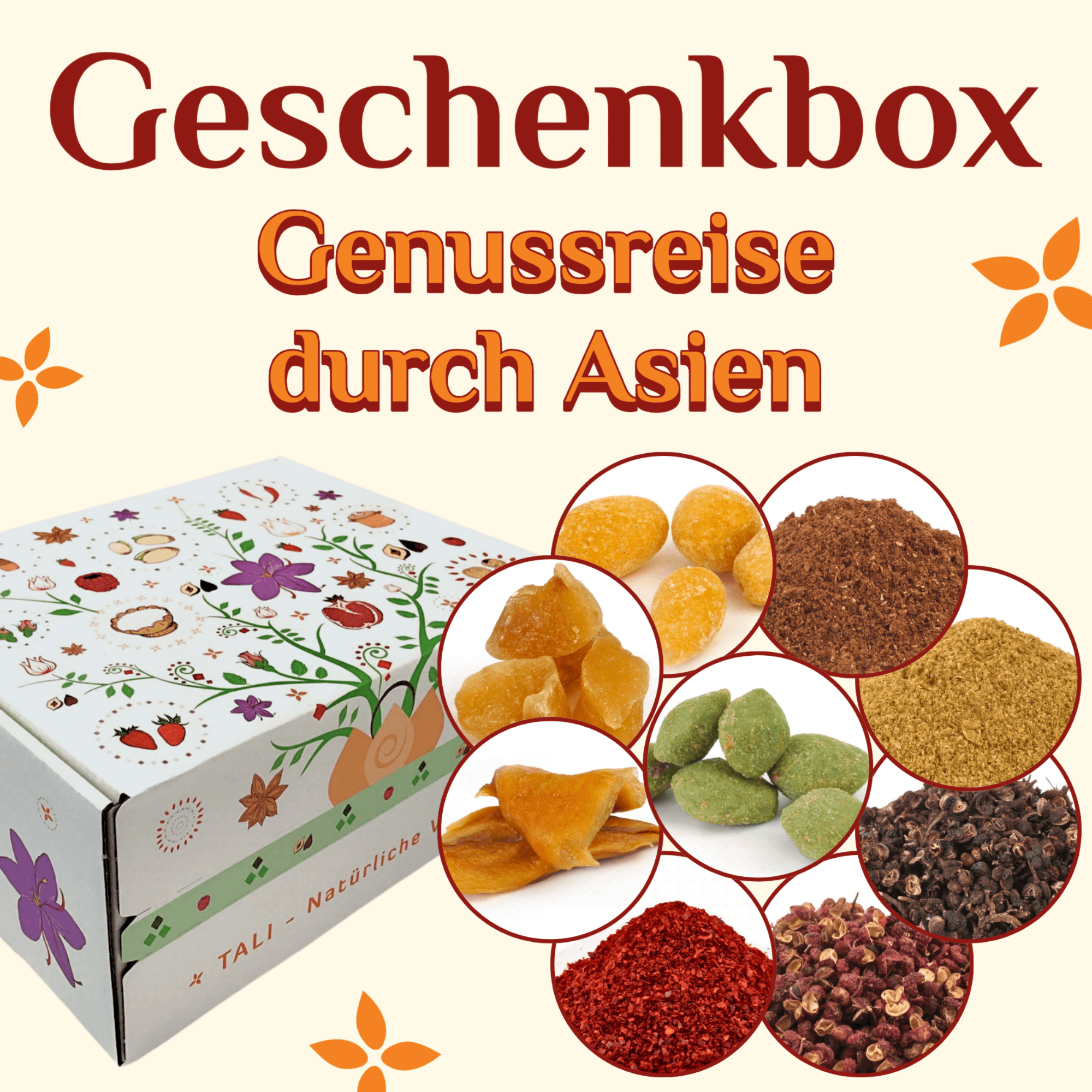 Geschenkbox "Genussreise durch Asien"