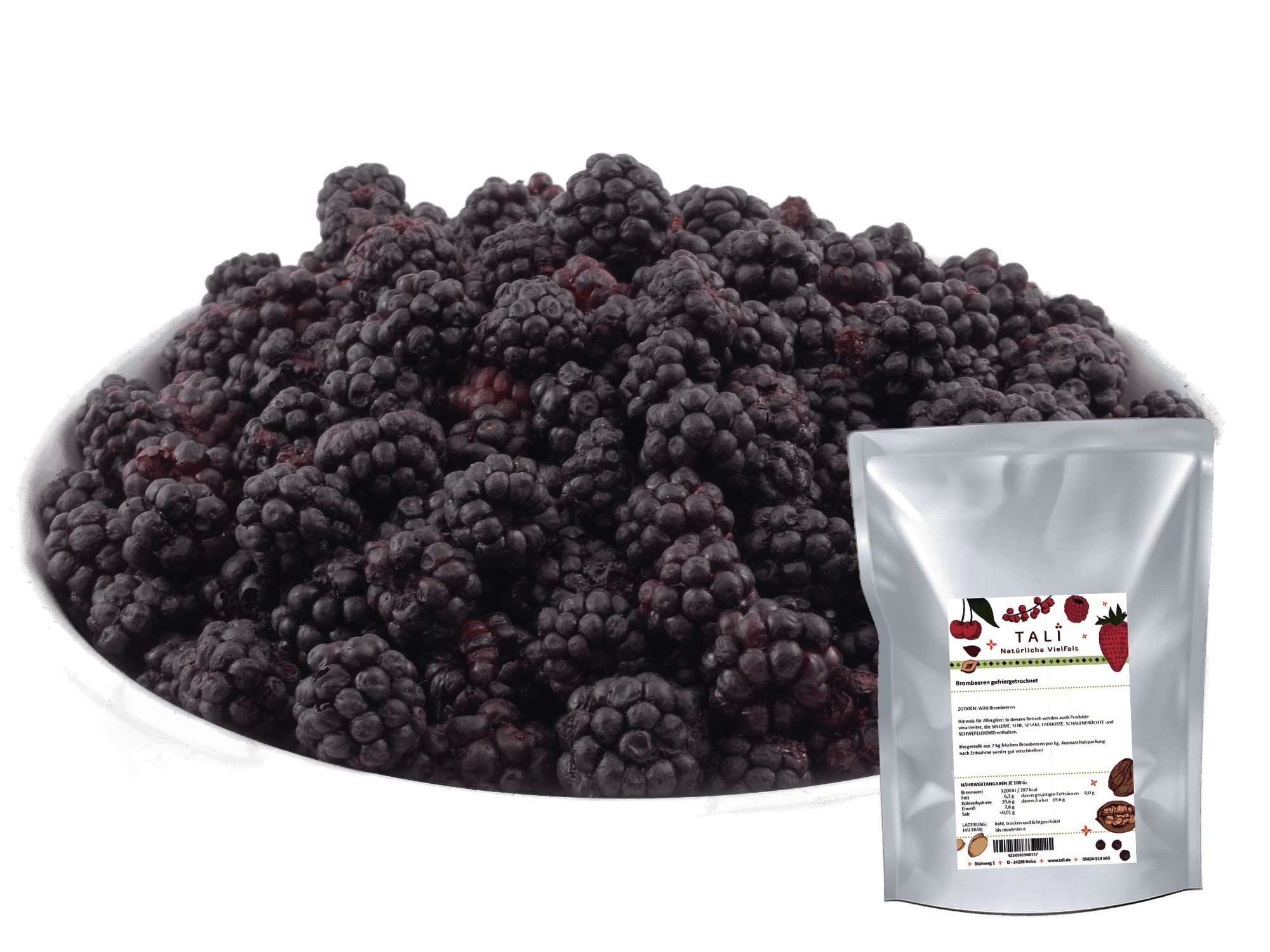 Brombeeren gefriergetrocknet 150 g