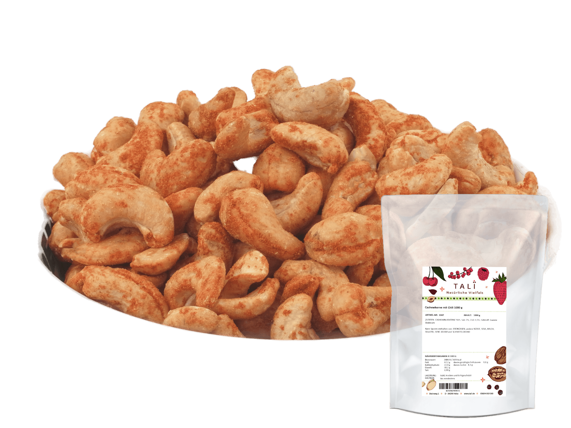 Cashewkerne mit Chili 1000 g