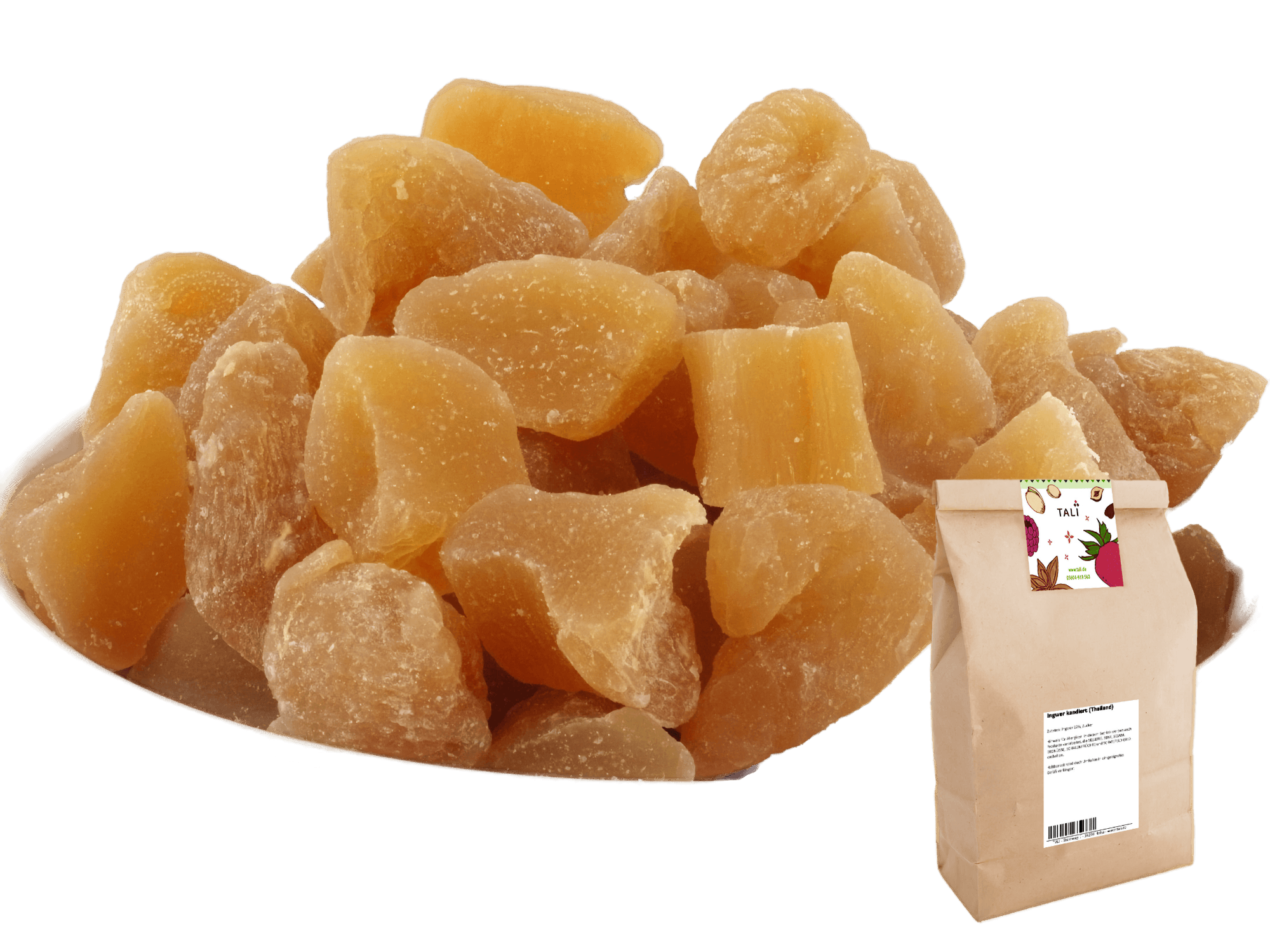 Ingwer kandiert (Thailand) 100 g