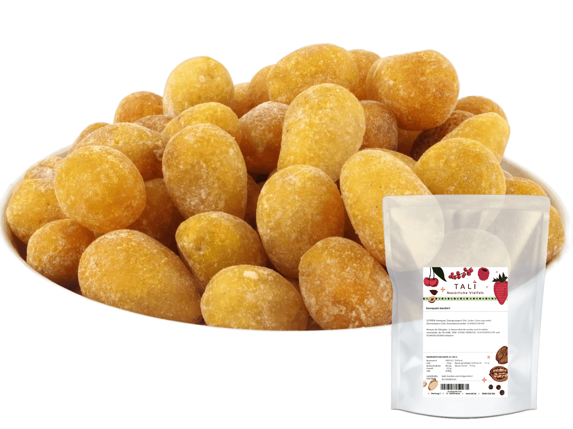 Kumquats kandiert 1000 g