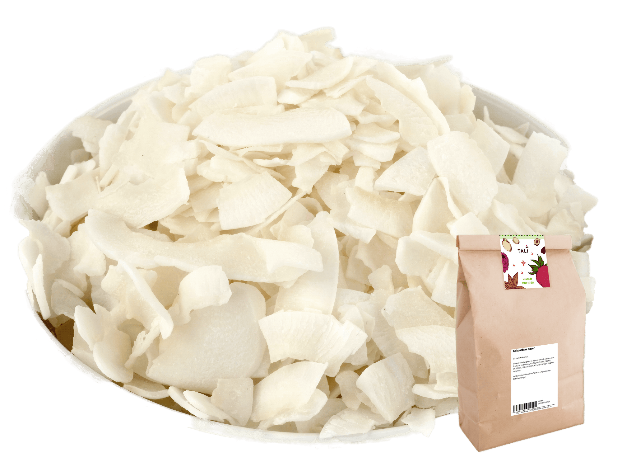 Kokoschips natur 500 g