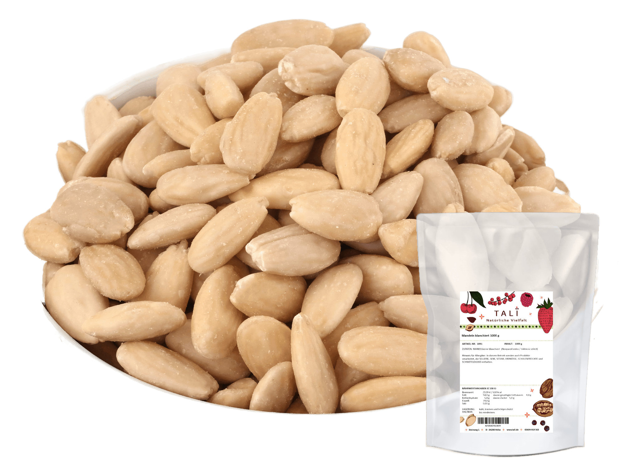 Mandeln blanchiert 1000 g