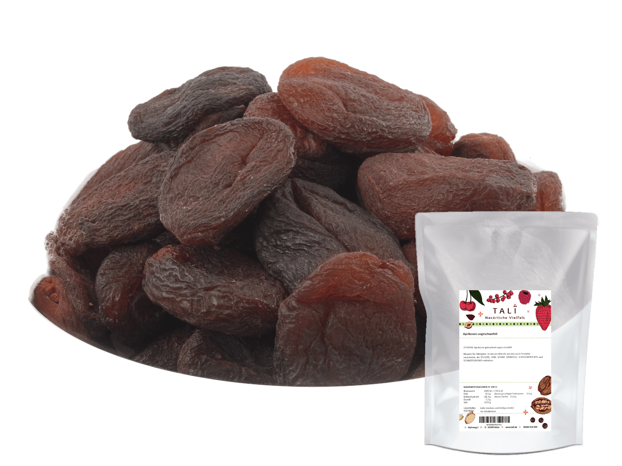 Aprikosen ungeschwefelt 500 g