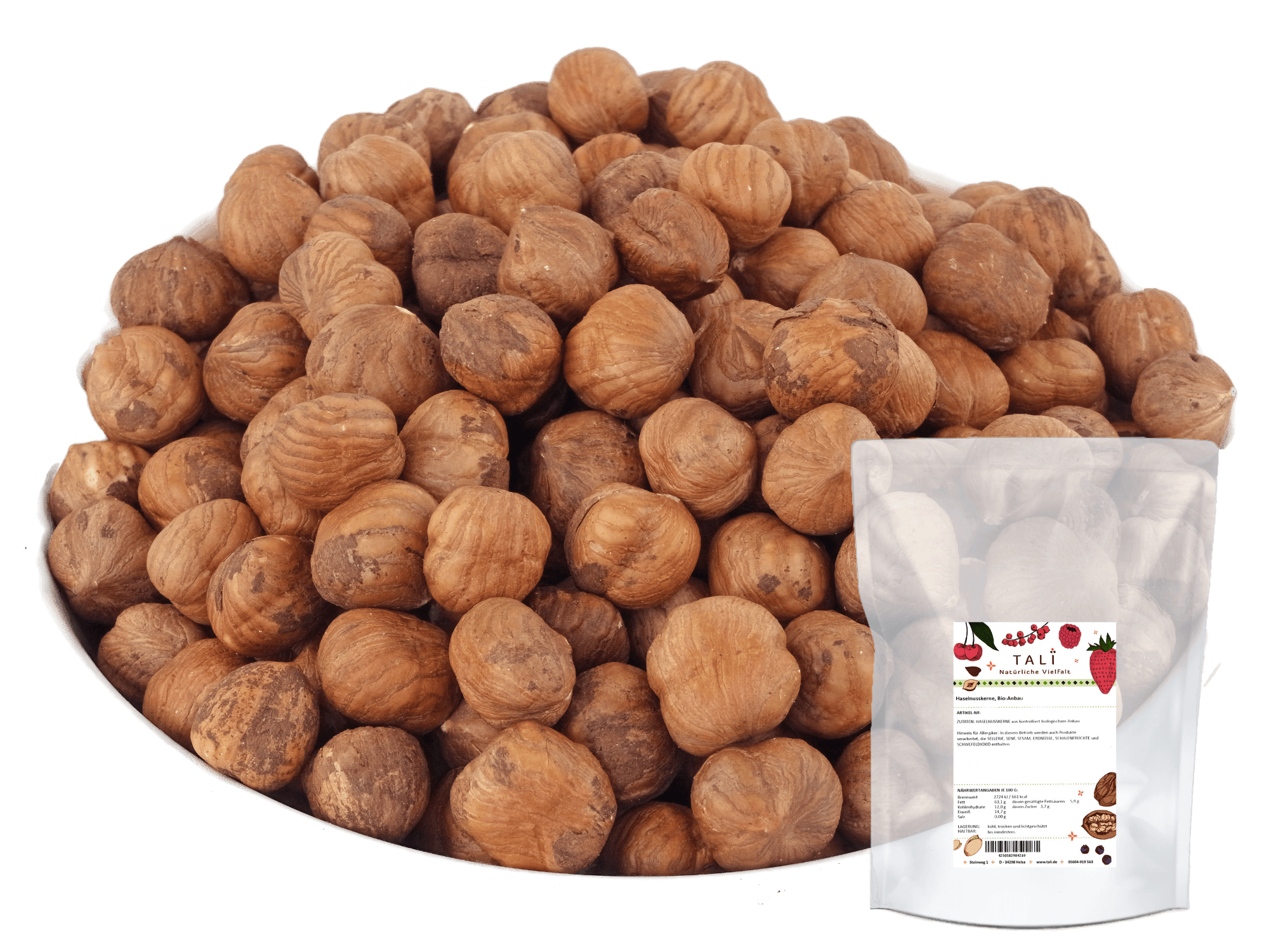 Haselnusskerne, Bio-Anbau 250 g