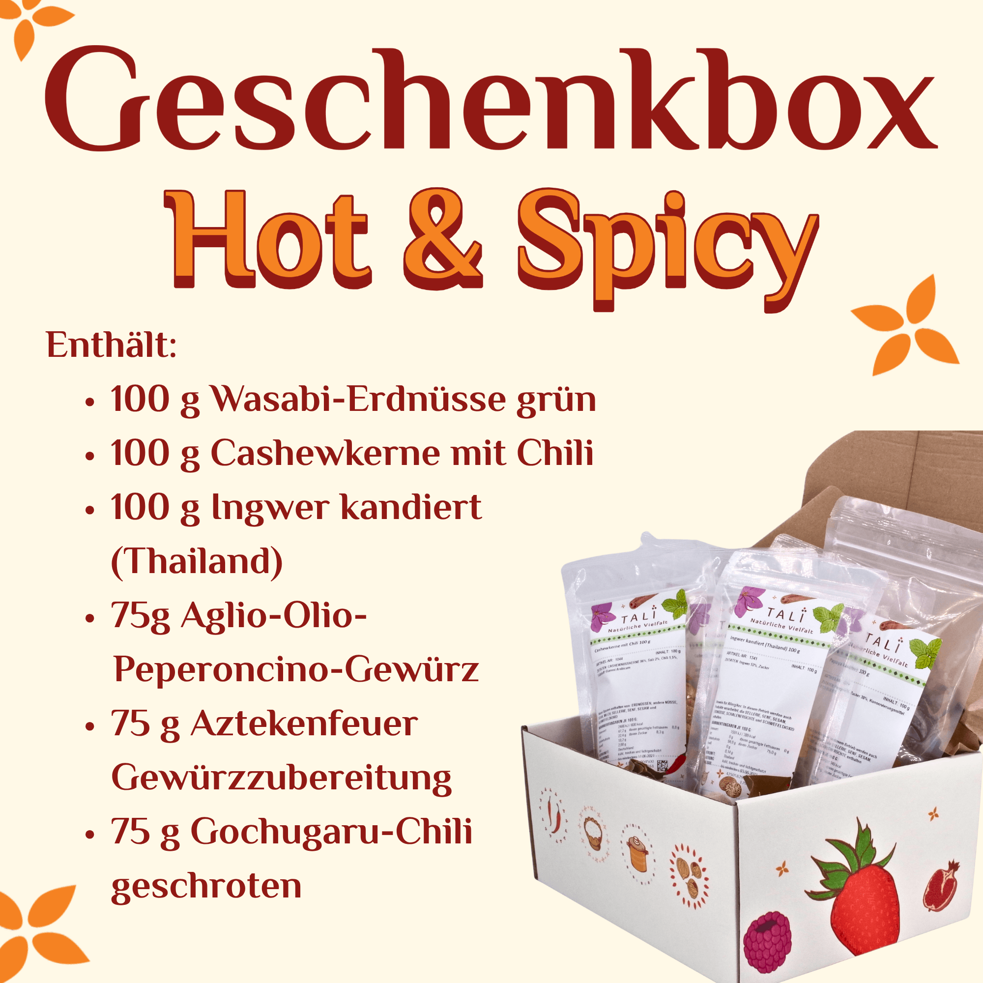 Geschenkbox "Hot & Spicy"