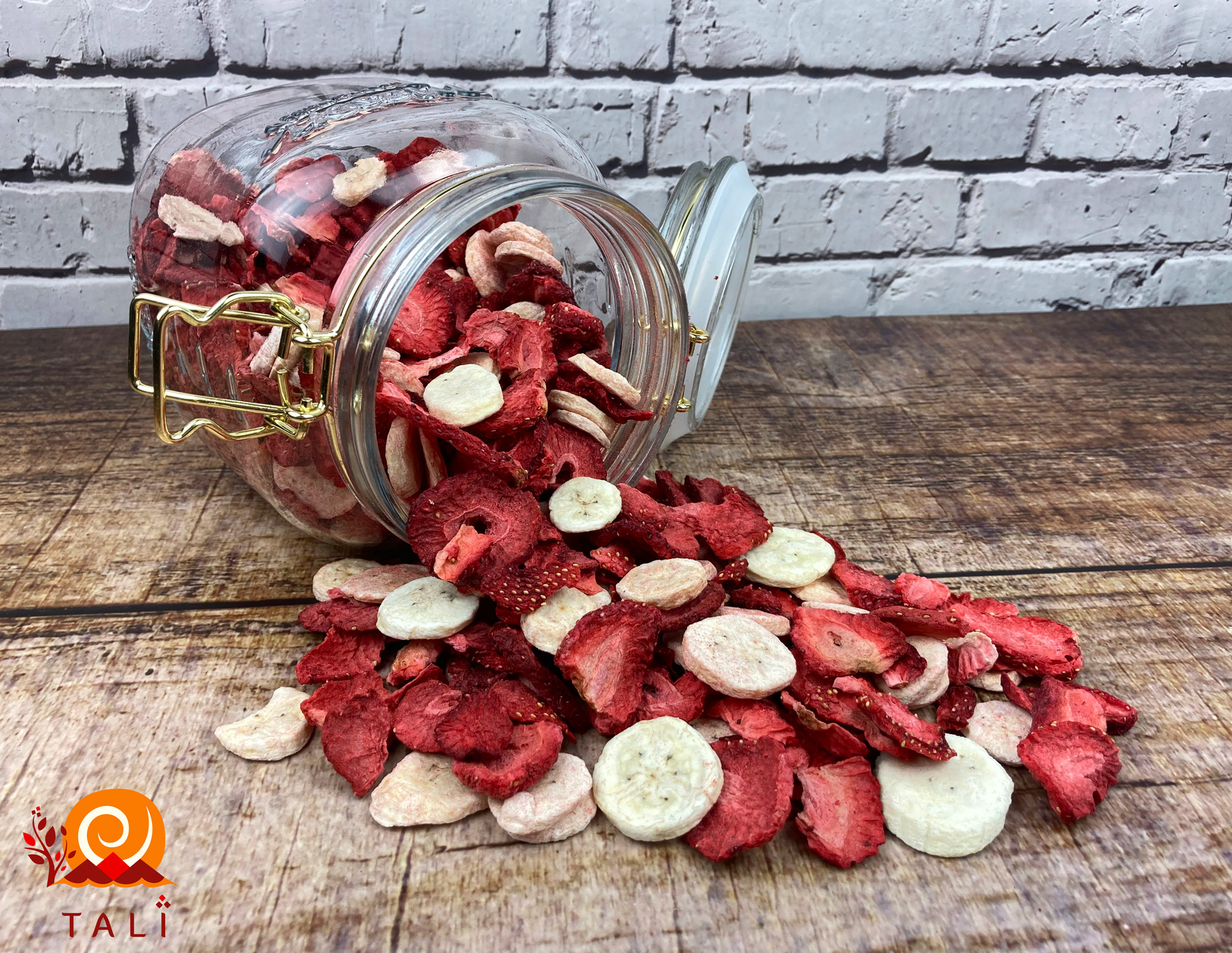 Erdbeer-Banane-Mix 200 g