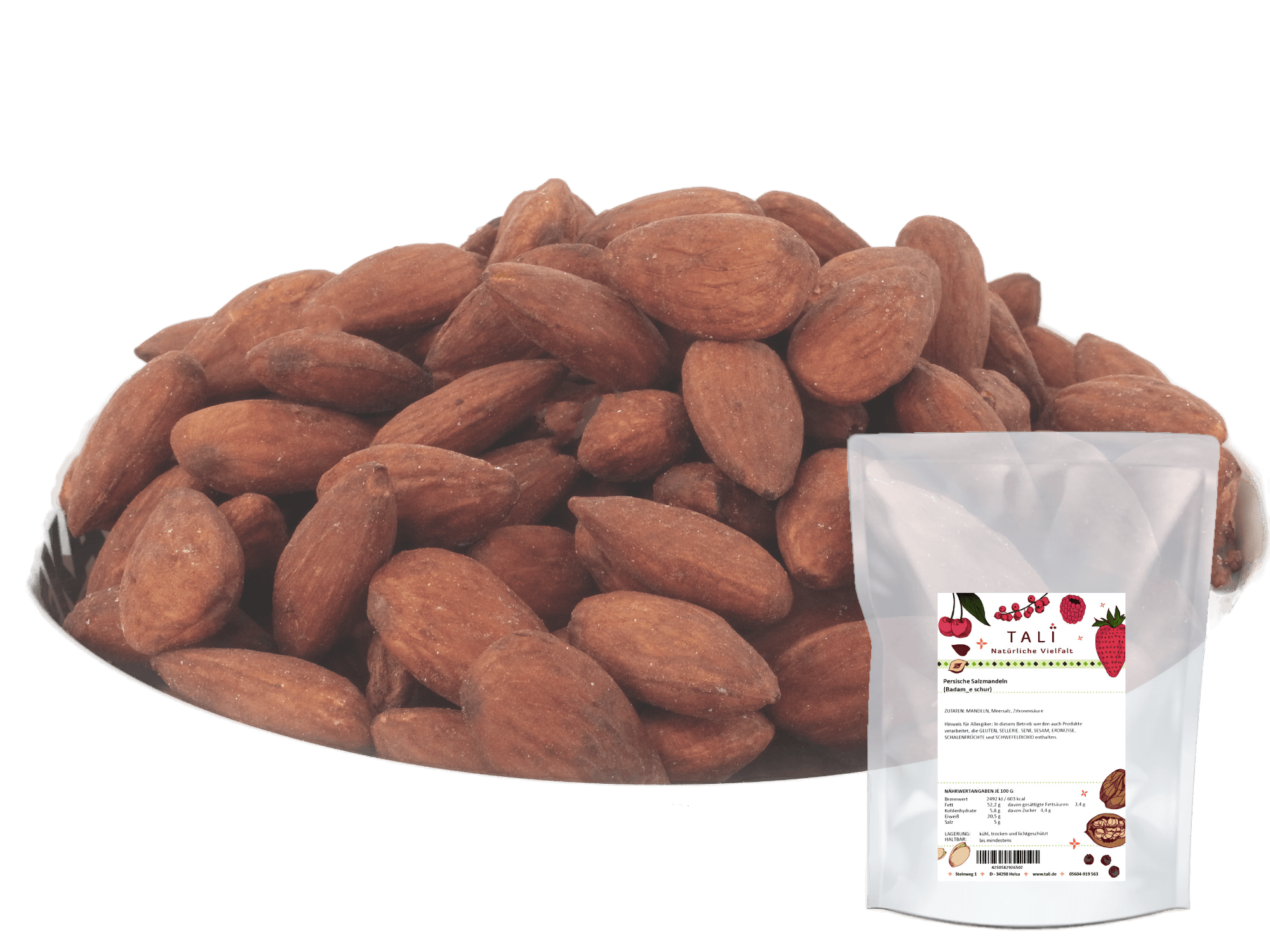 Persische Salzmandeln (Badam_e schur) 500 g