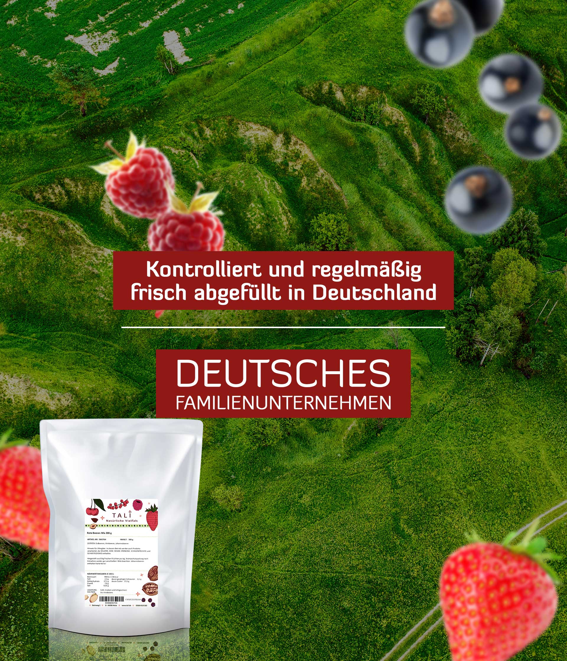 Rote Beeren Mix 300 g