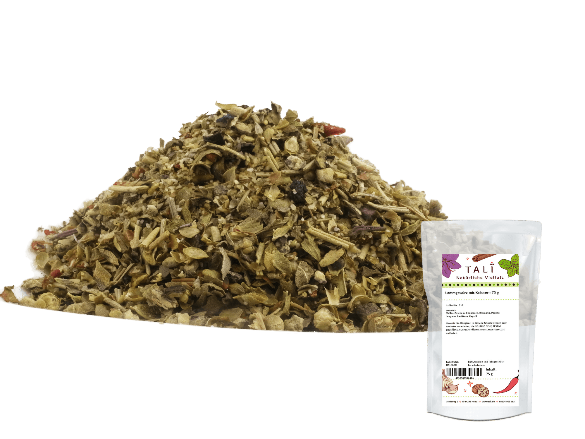 Lammgewürz mit Kräutern 75 g