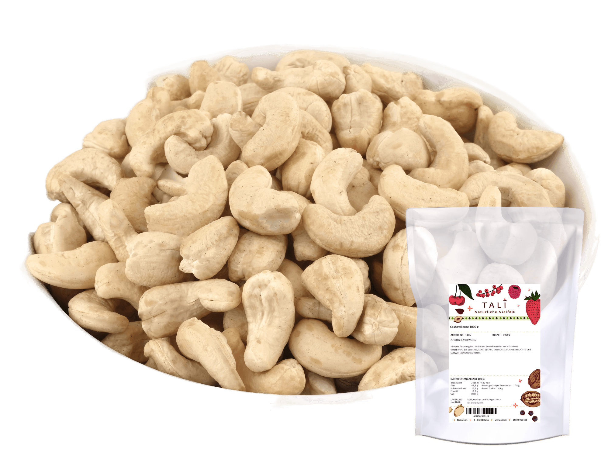 Cashewkerne 1000 g