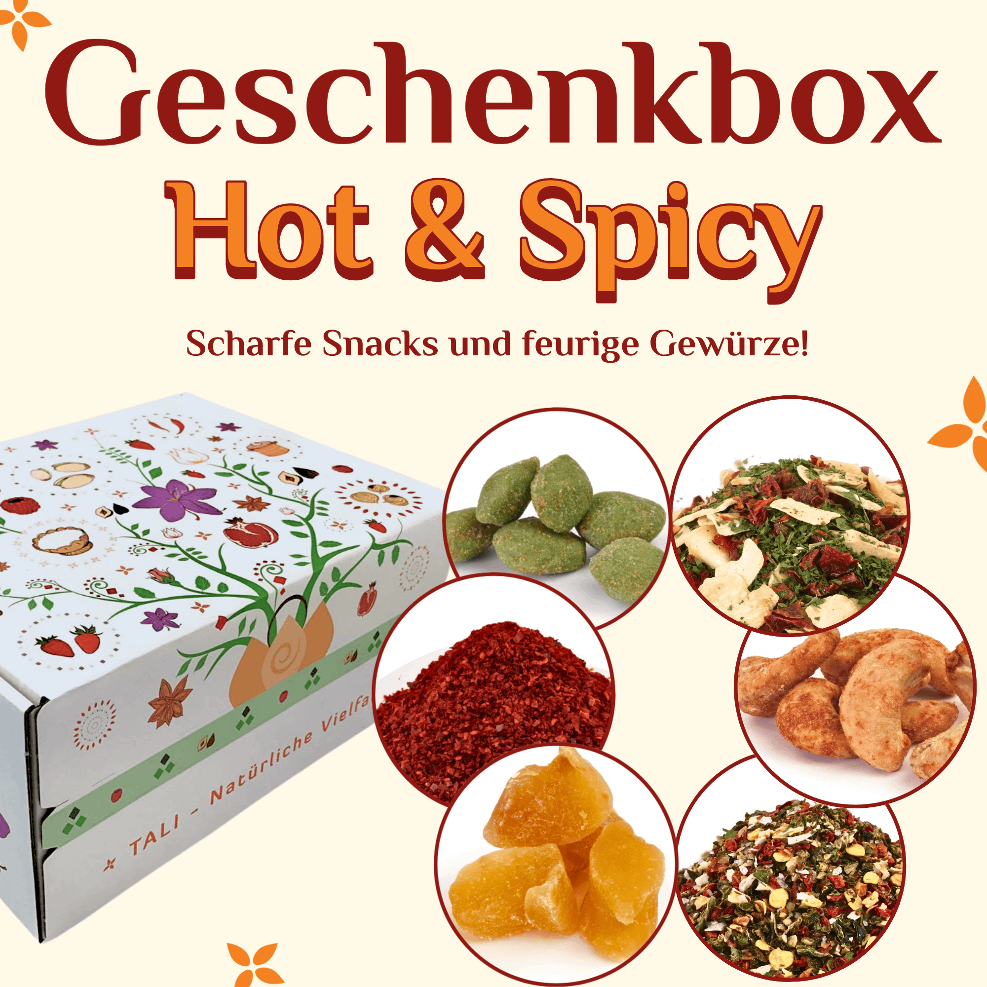 Geschenkbox "Hot & Spicy"