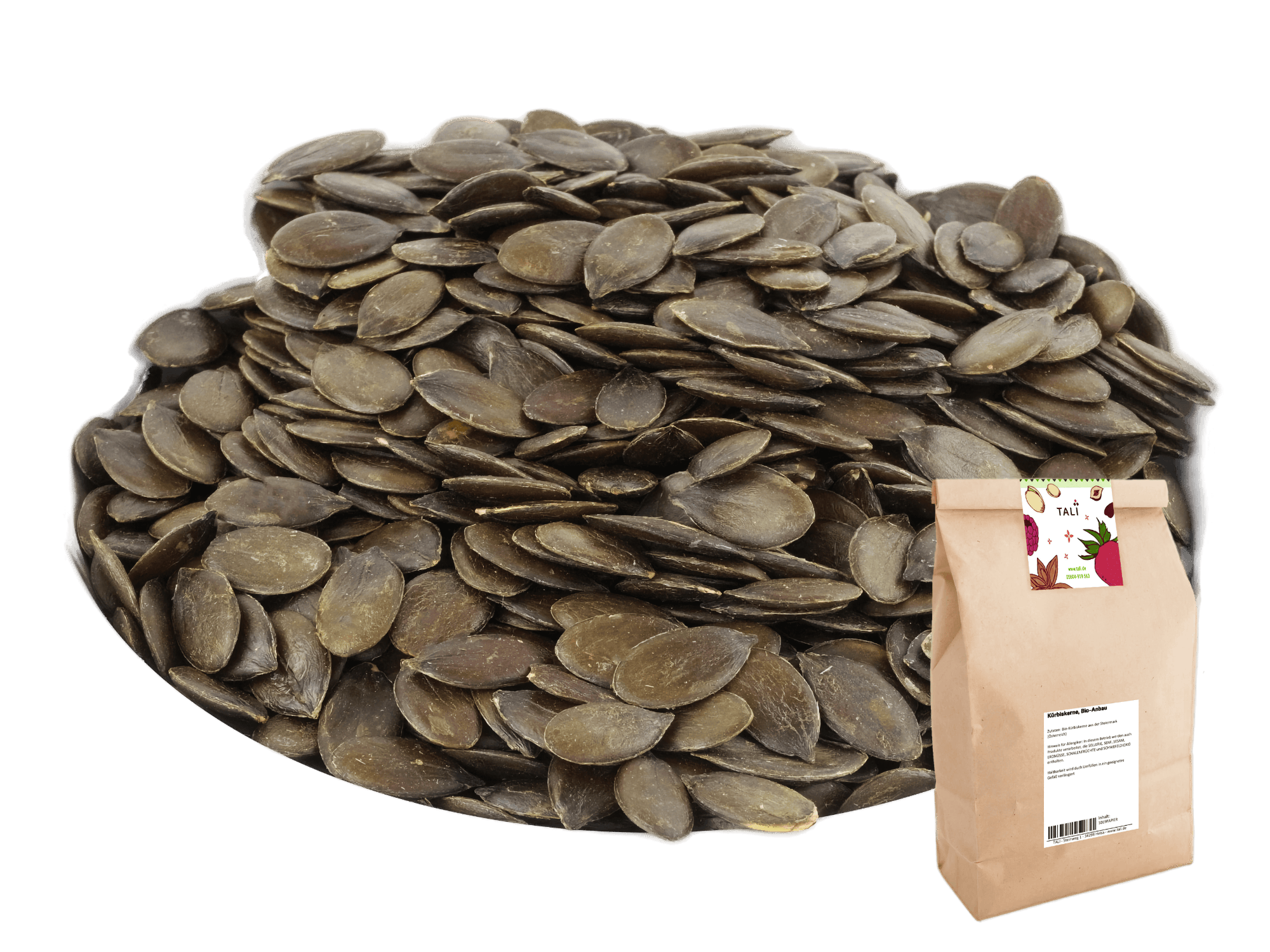 Kürbiskerne, Bio-Anbau 500 g