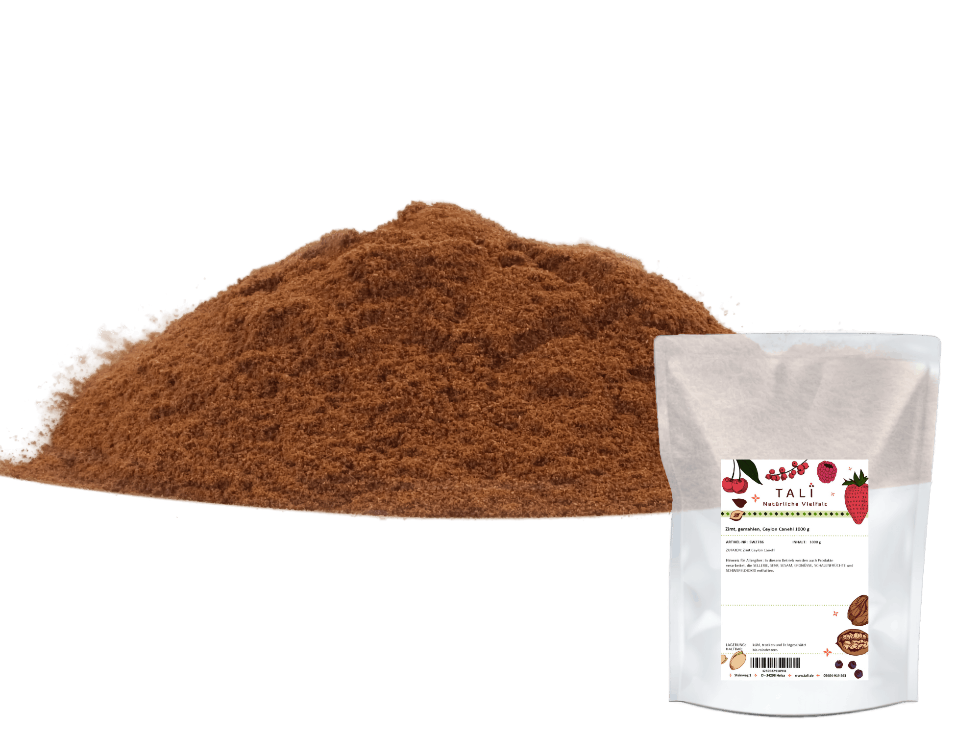 Zimt, gemahlen, Ceylon Canehl 1000 g