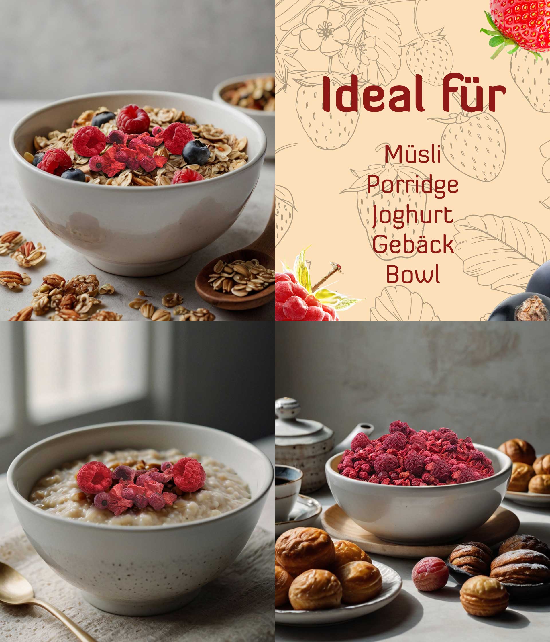 Rote Beeren Mix 300 g