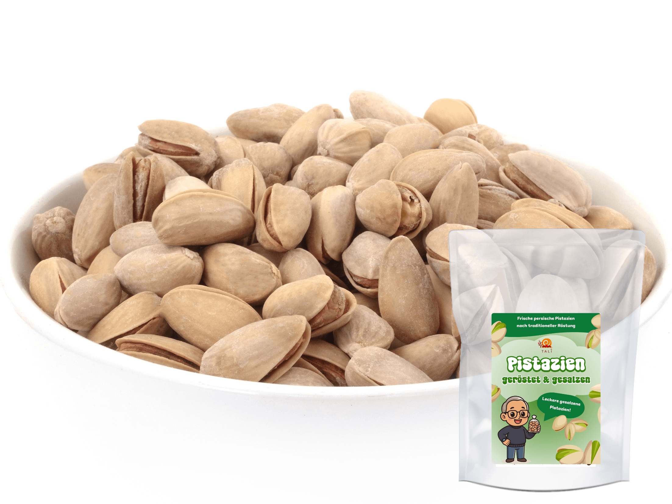 Pistazien, geröstet und gesalzen 500 g