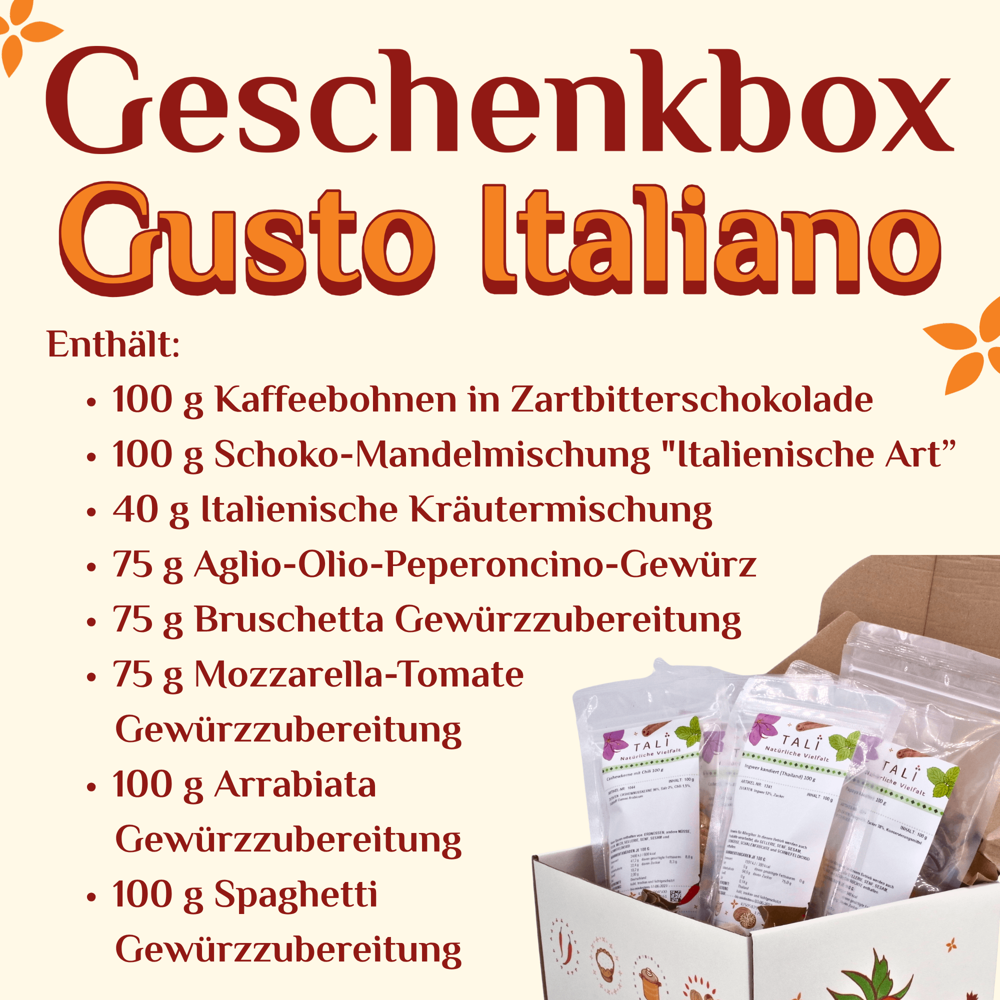 Geschenkbox "Gusto Italiano"