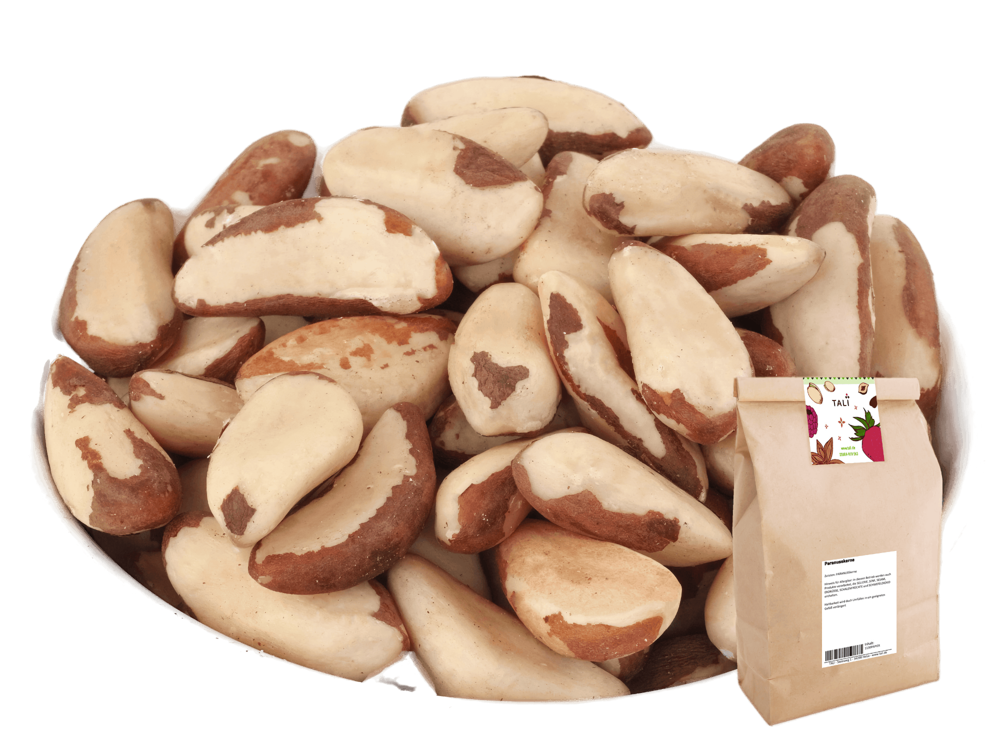 Paranusskerne 1000 g