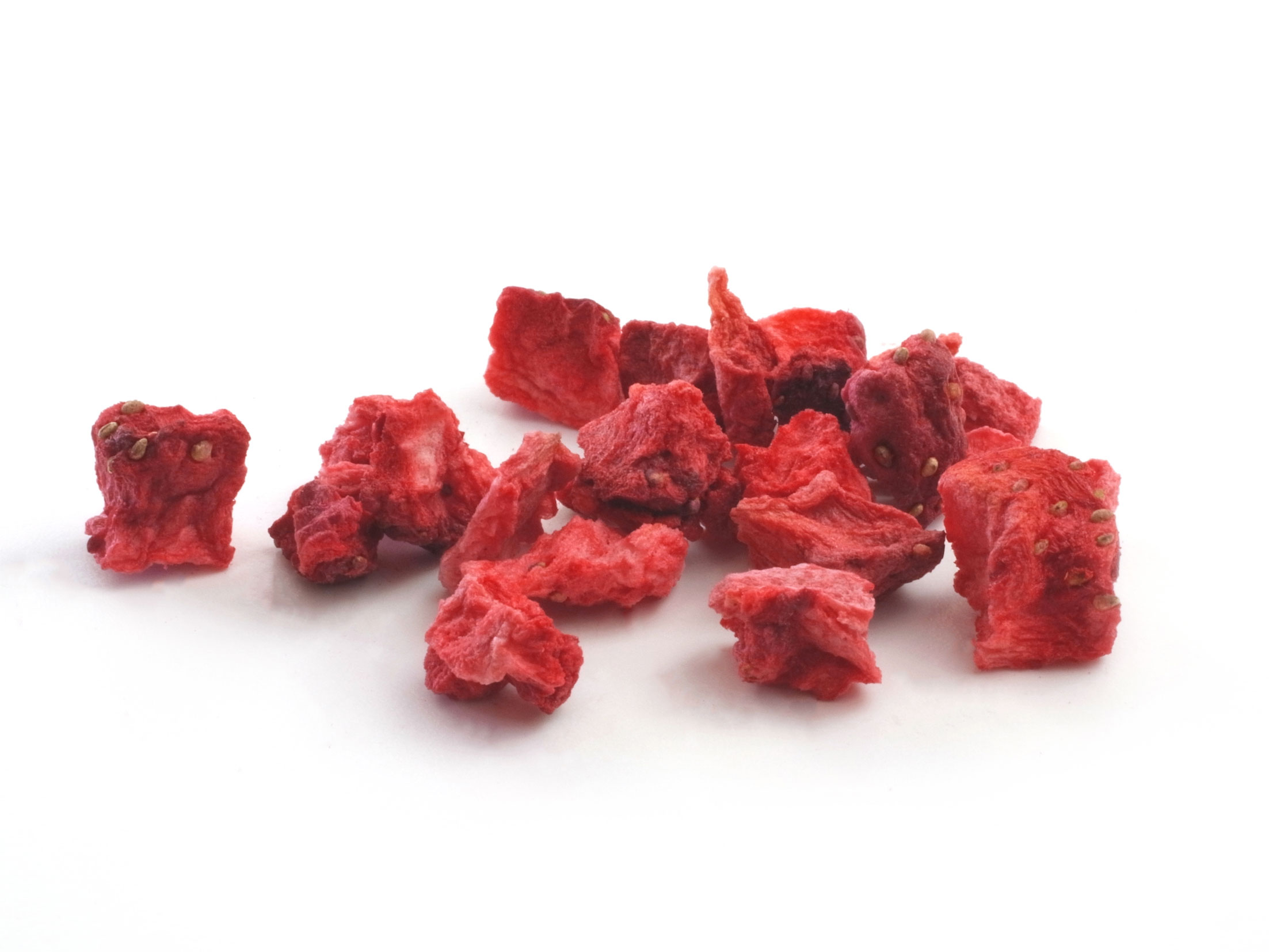 Erdbeerstücke gefriergetrocknet 1 kg