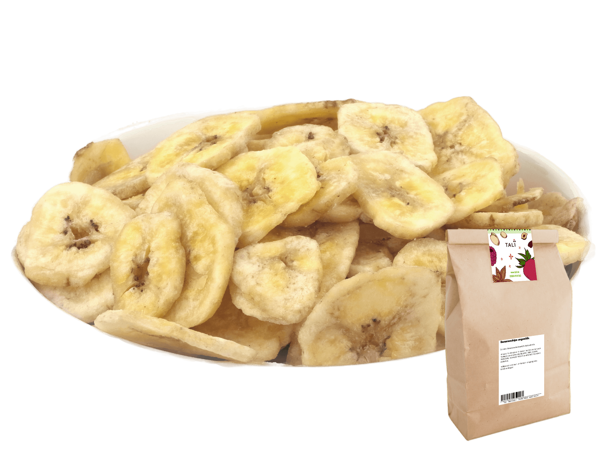 Bananenchips ungesüßt 250 g