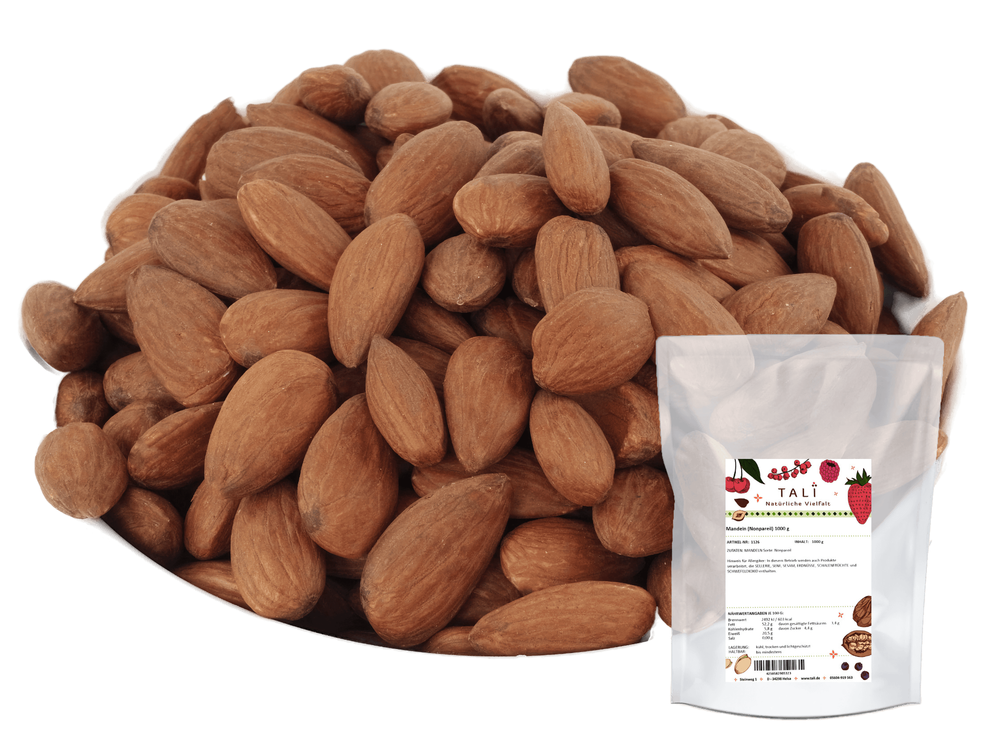 Mandeln (Nonpareil) 1000 g