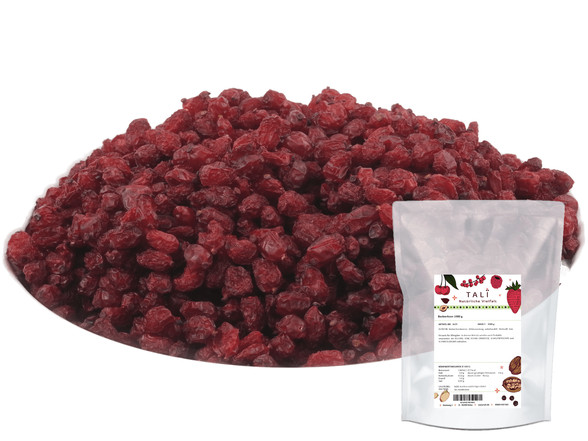 Berberitzen 1000 g