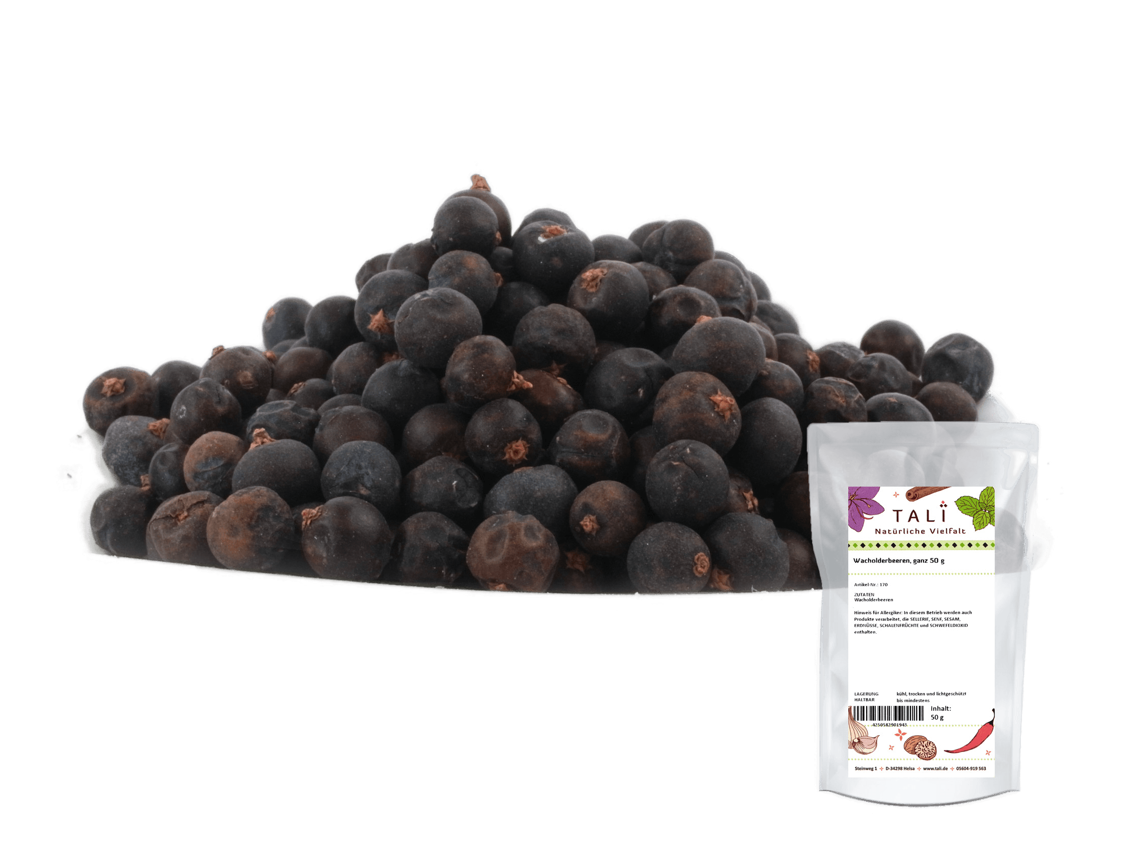 Wacholderbeeren, ganz 50 g