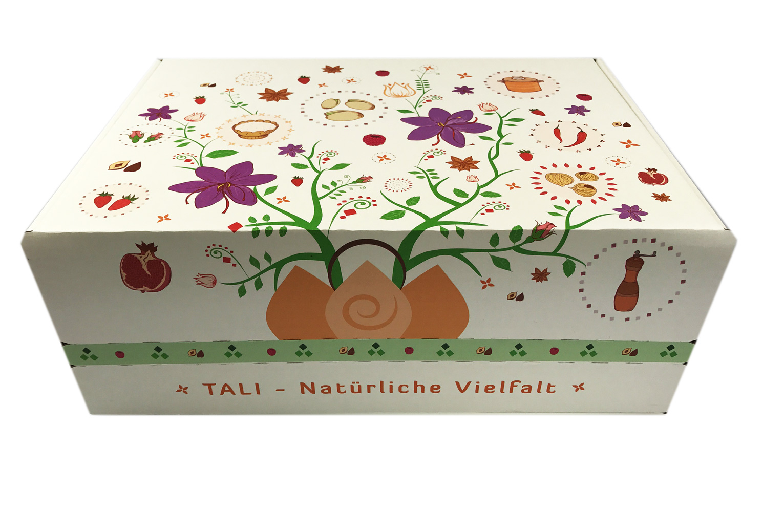 Geschenkbox Fruchtvielfalt - 7 Sorten gefriergetrocknete Früchte