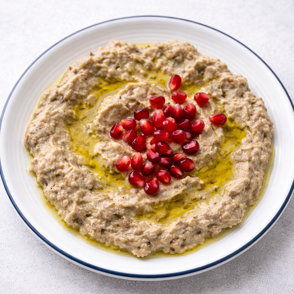 Baba Ganoush - Orientalischer Auberginen-Dip
