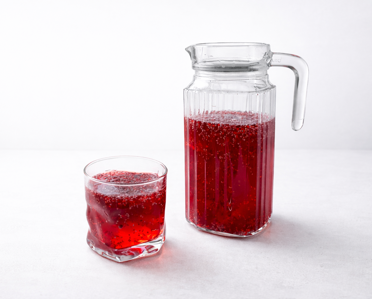 Tokhme Sharbati - Persisches Erfrischungsgetränk mit Chia Samen