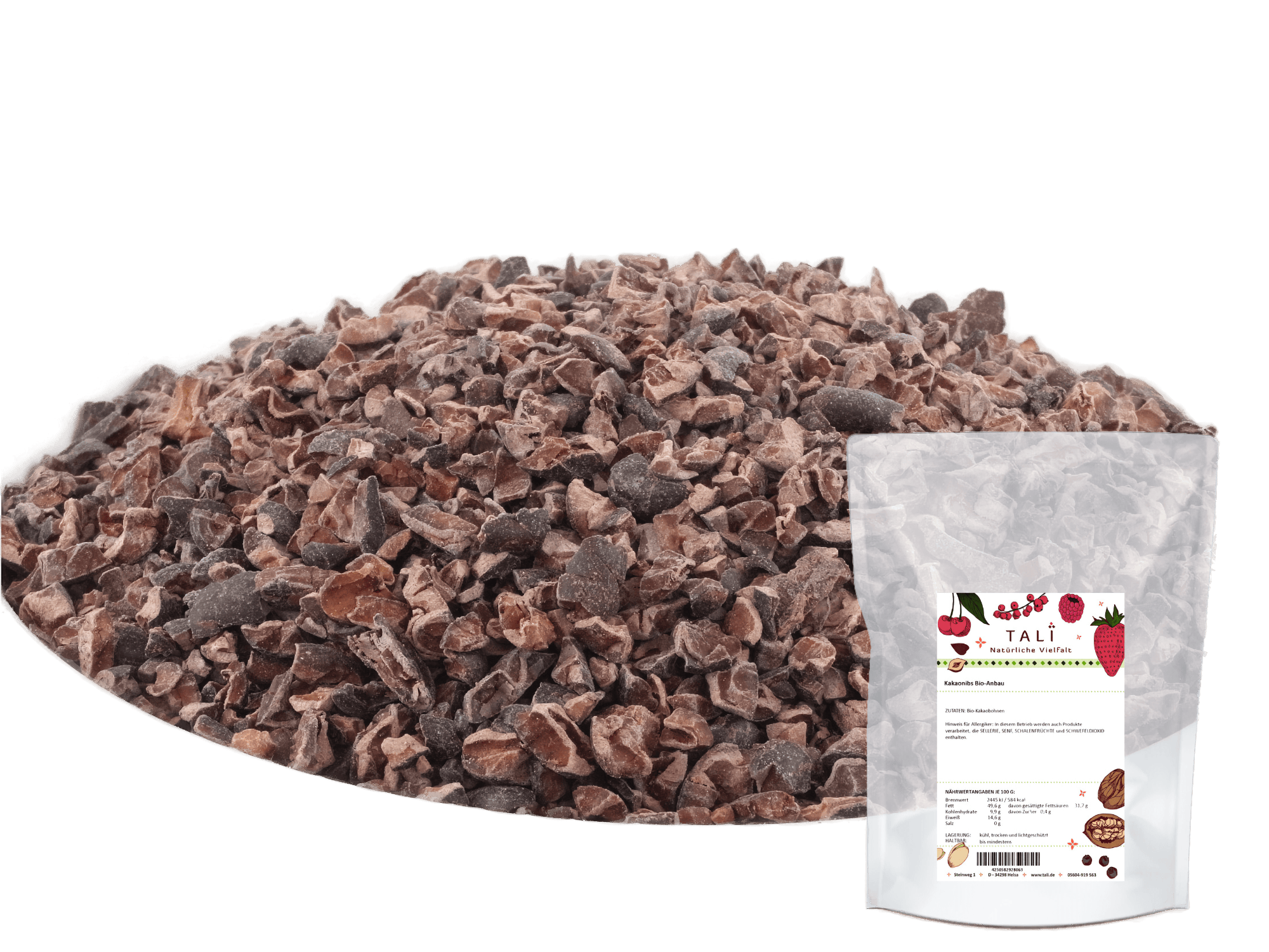Kakaonibs Bio-Anbau 250 g