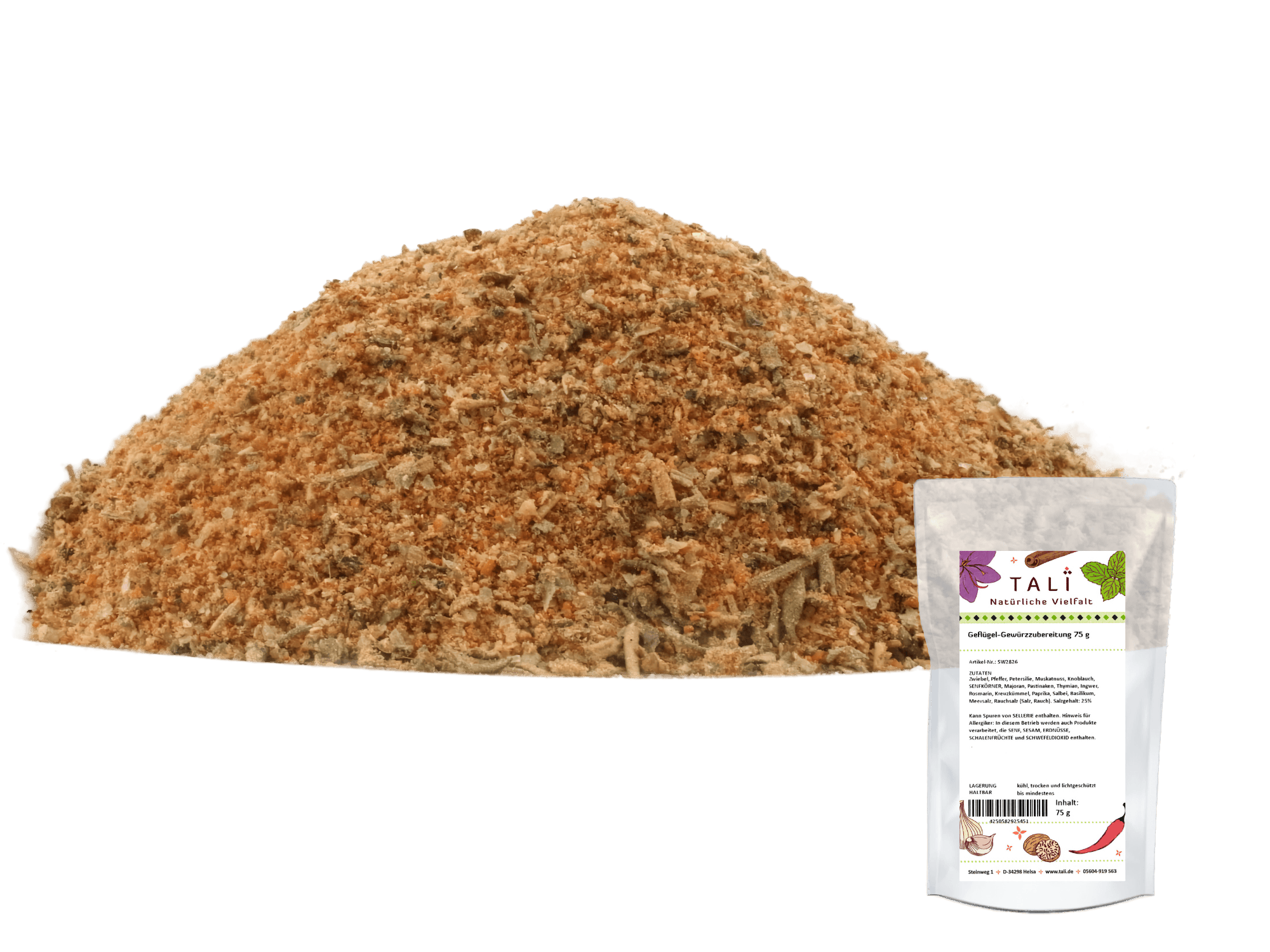 Geflügel-Gewürzzubereitung 75 g