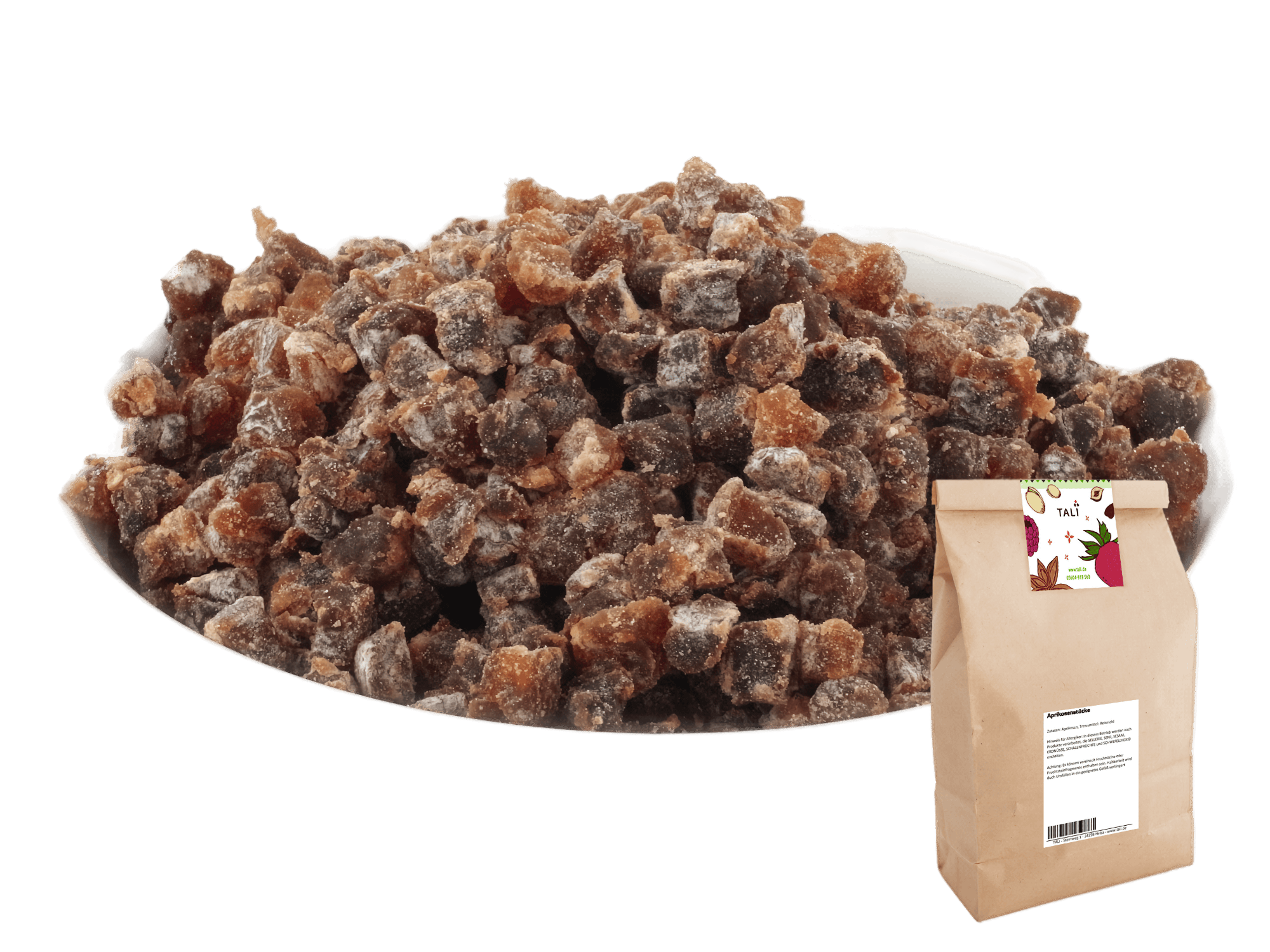 Aprikosenstücke 250 g