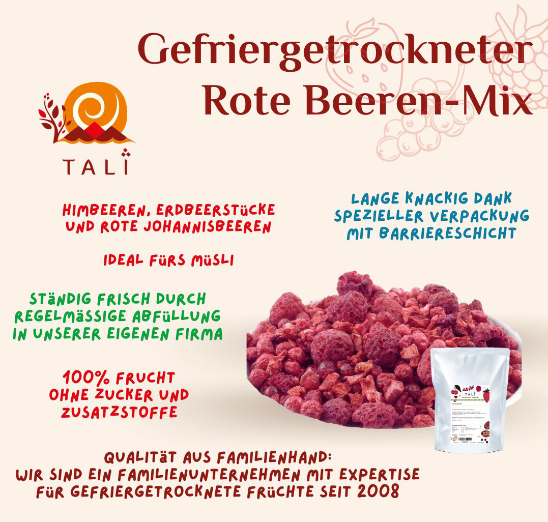 Rote Beeren Mix 1000 g