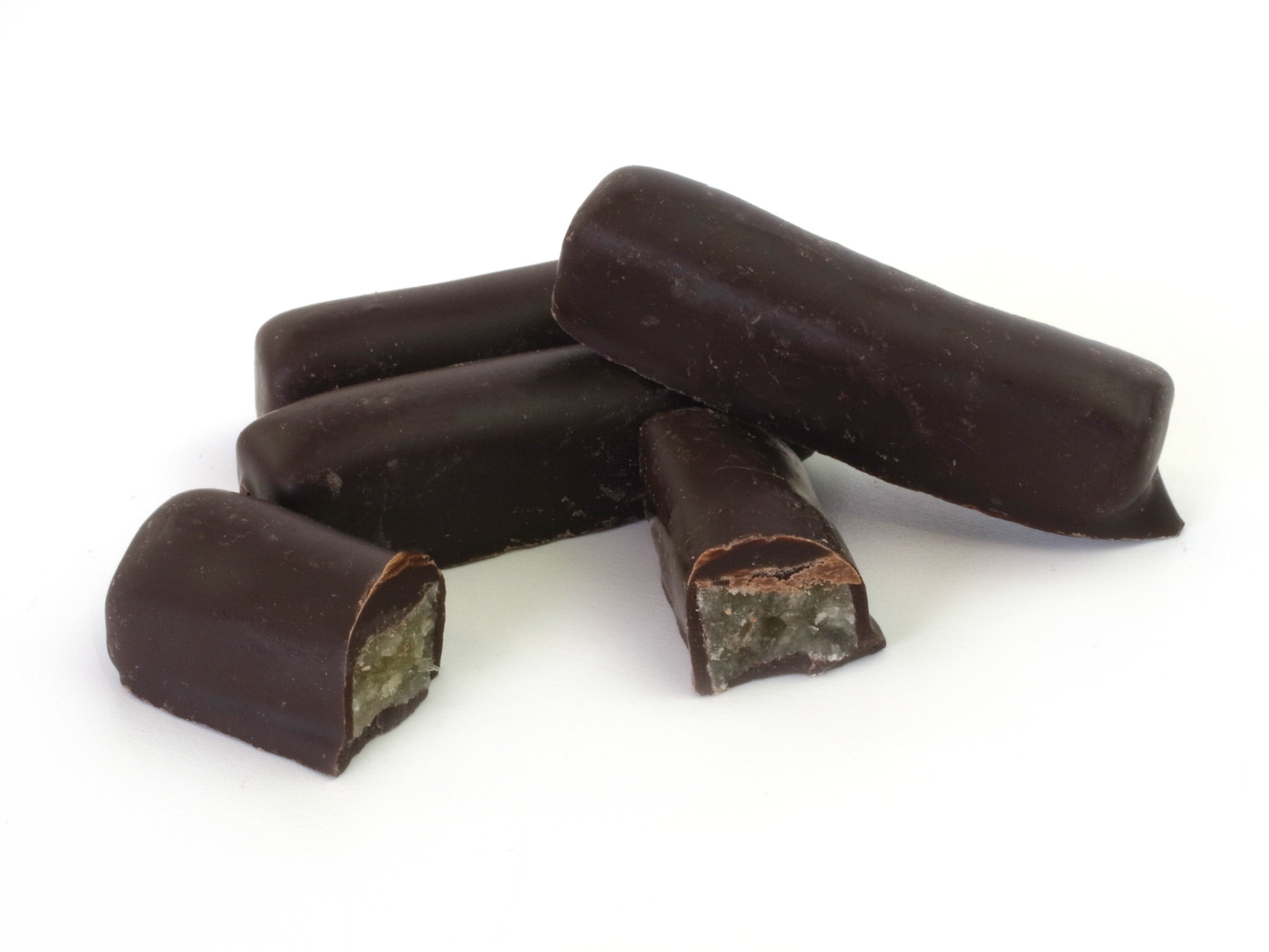 Ingwerstäbchen in Zartbitterschokolade 1000 g