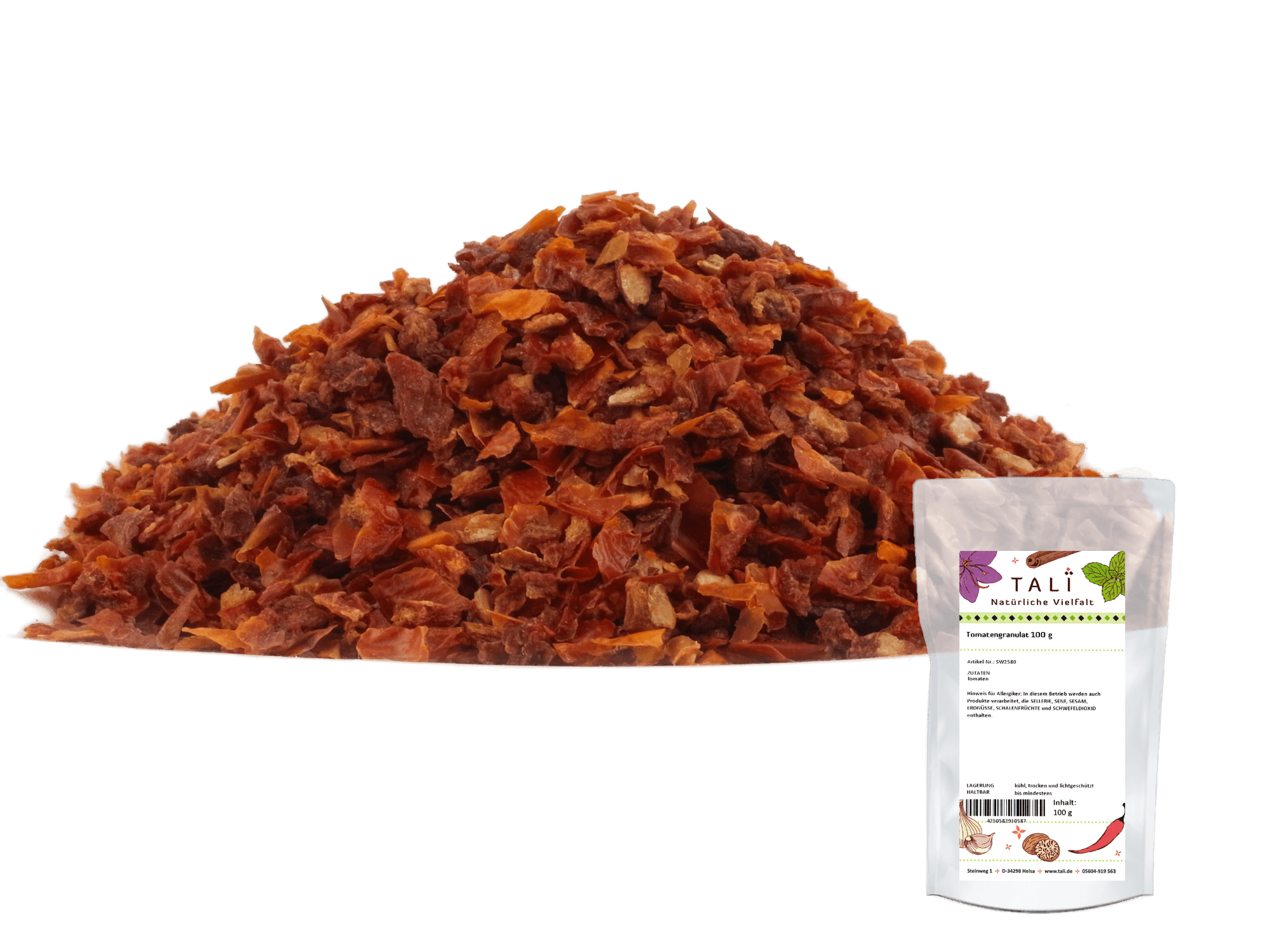 Tomatengranulat 100 g