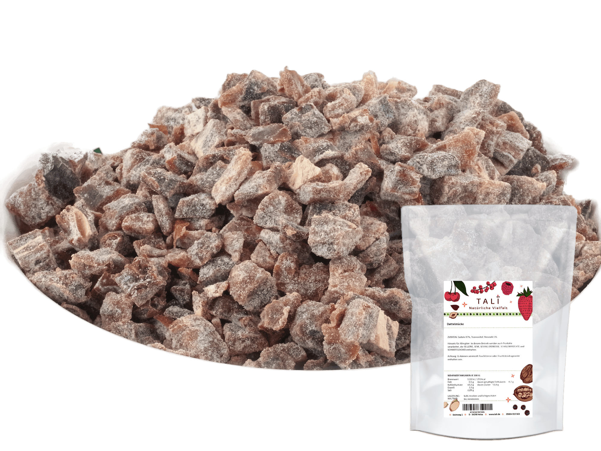 Dattelstücke 250 g