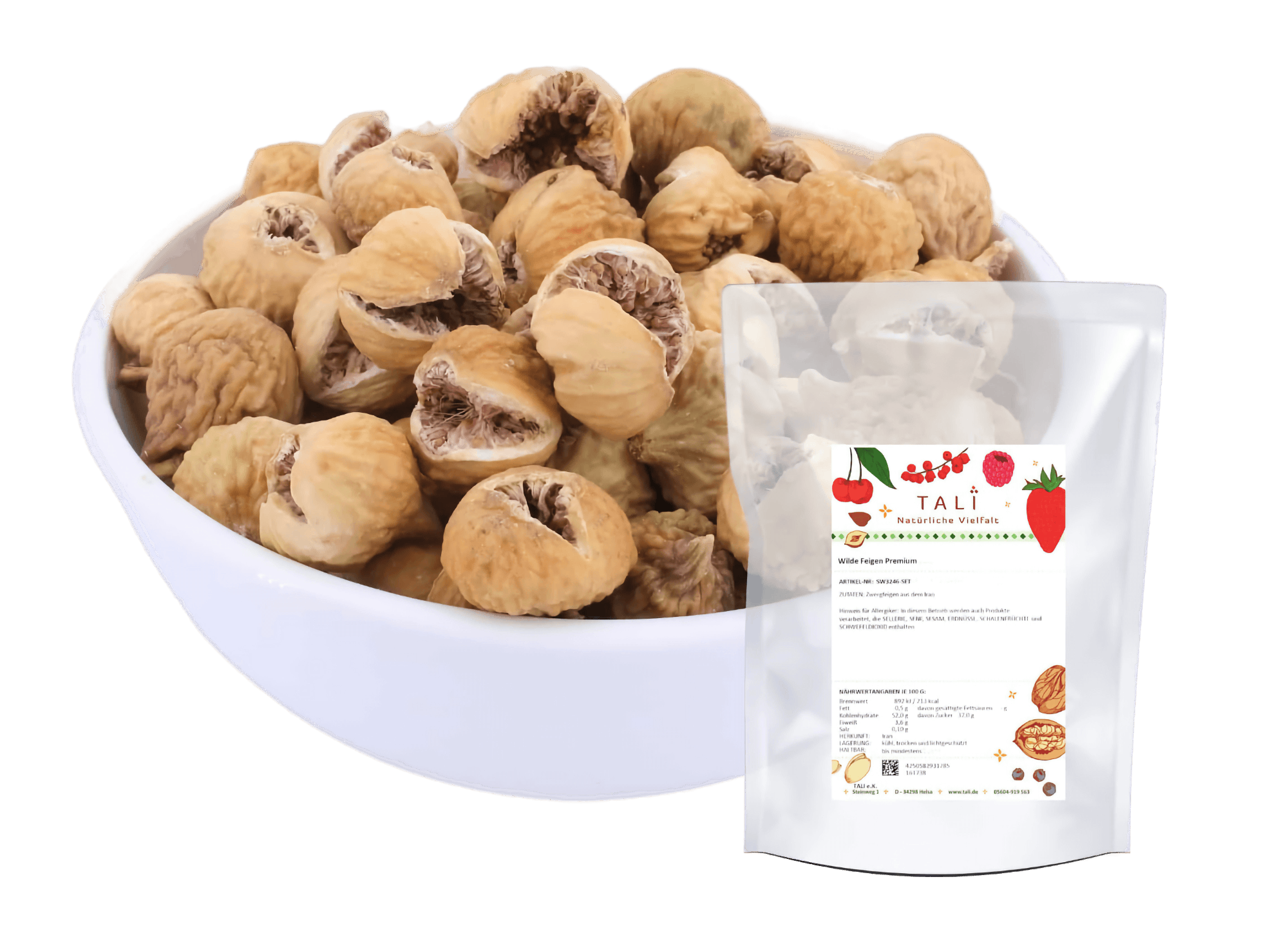 Wilde Feigen Premium 500 g Beutel